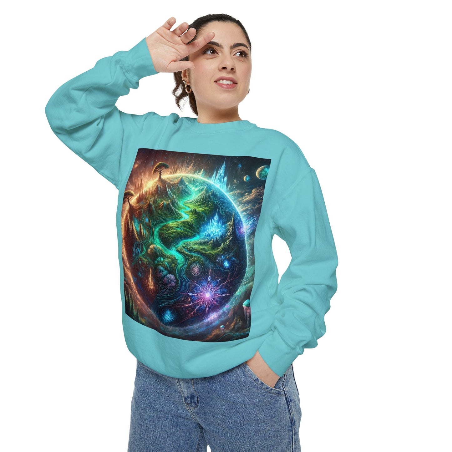 Unisex Garment-Dyed Sweatshirt