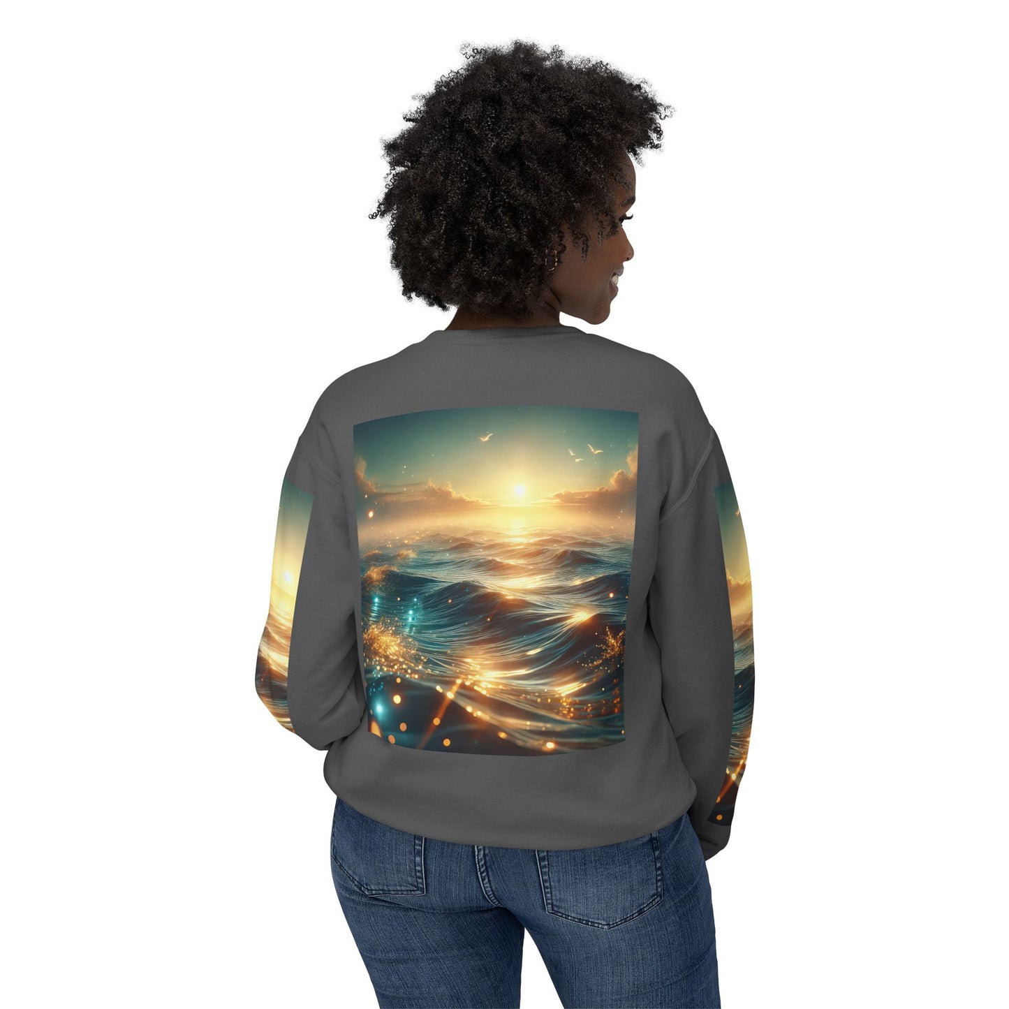 Unisex Lightweight Crewneck Sweatshirt