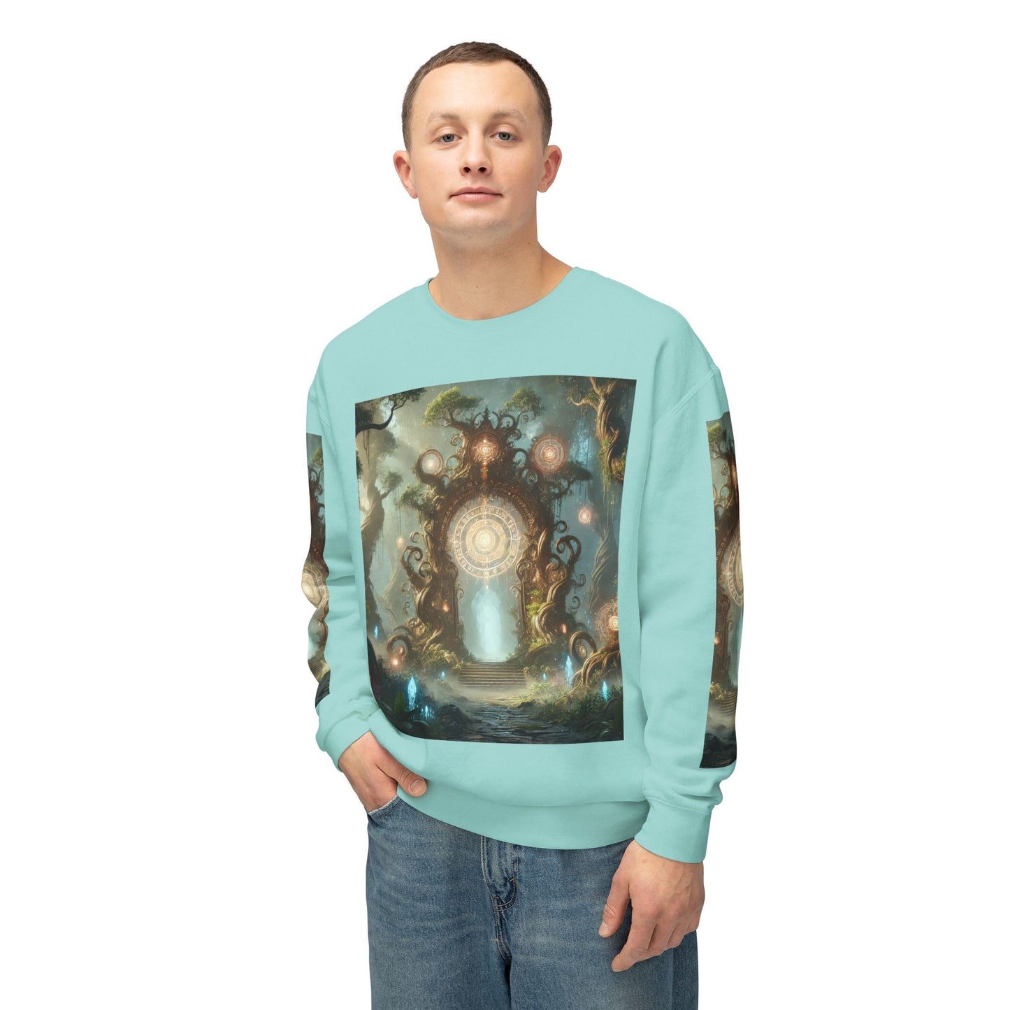 Unisex Lightweight Crewneck Sweatshirt