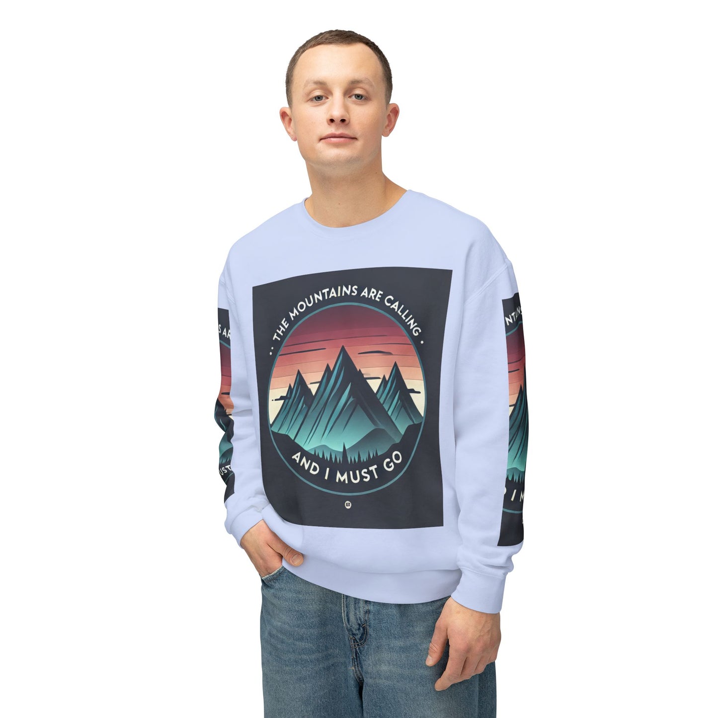 Unisex Lightweight Crewneck Sweatshirt