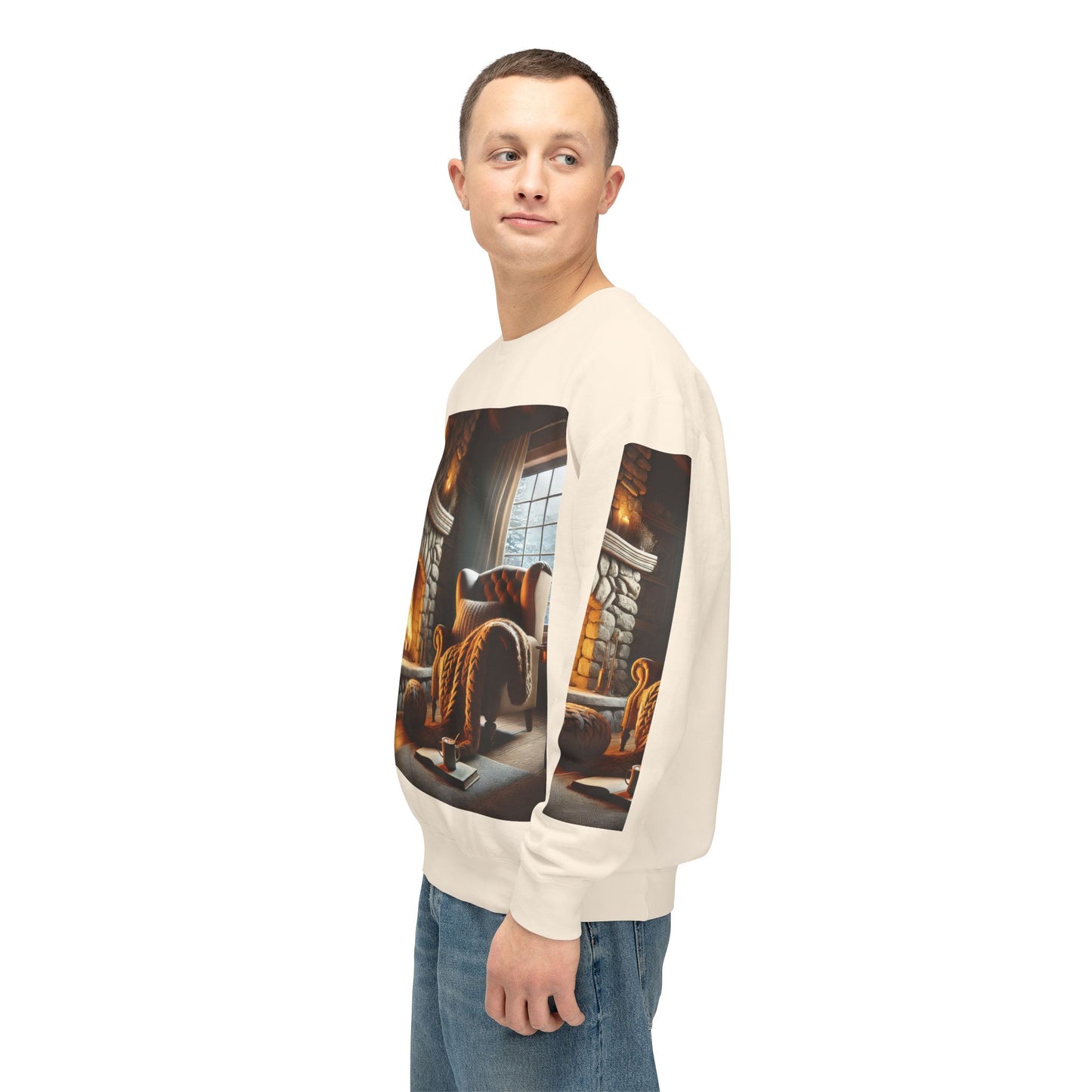 Unisex Lightweight Crewneck Sweatshirt