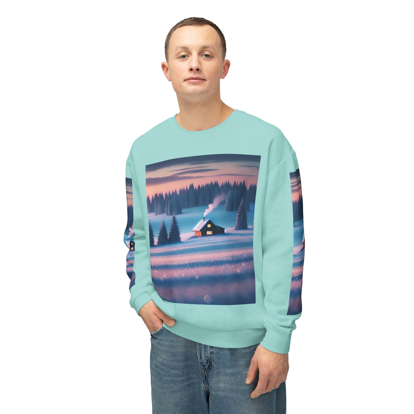 Unisex Lightweight Crewneck Sweatshirt