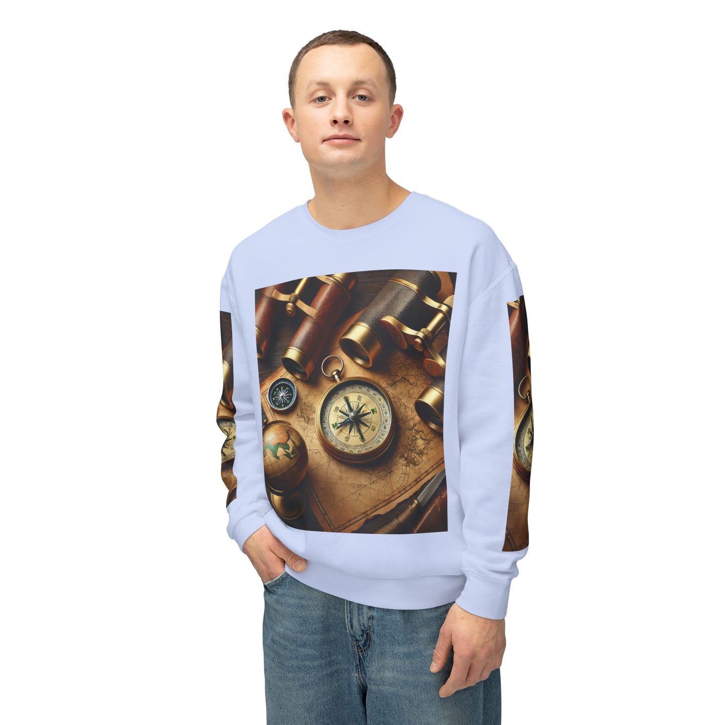 Unisex Lightweight Crewneck Sweatshirt