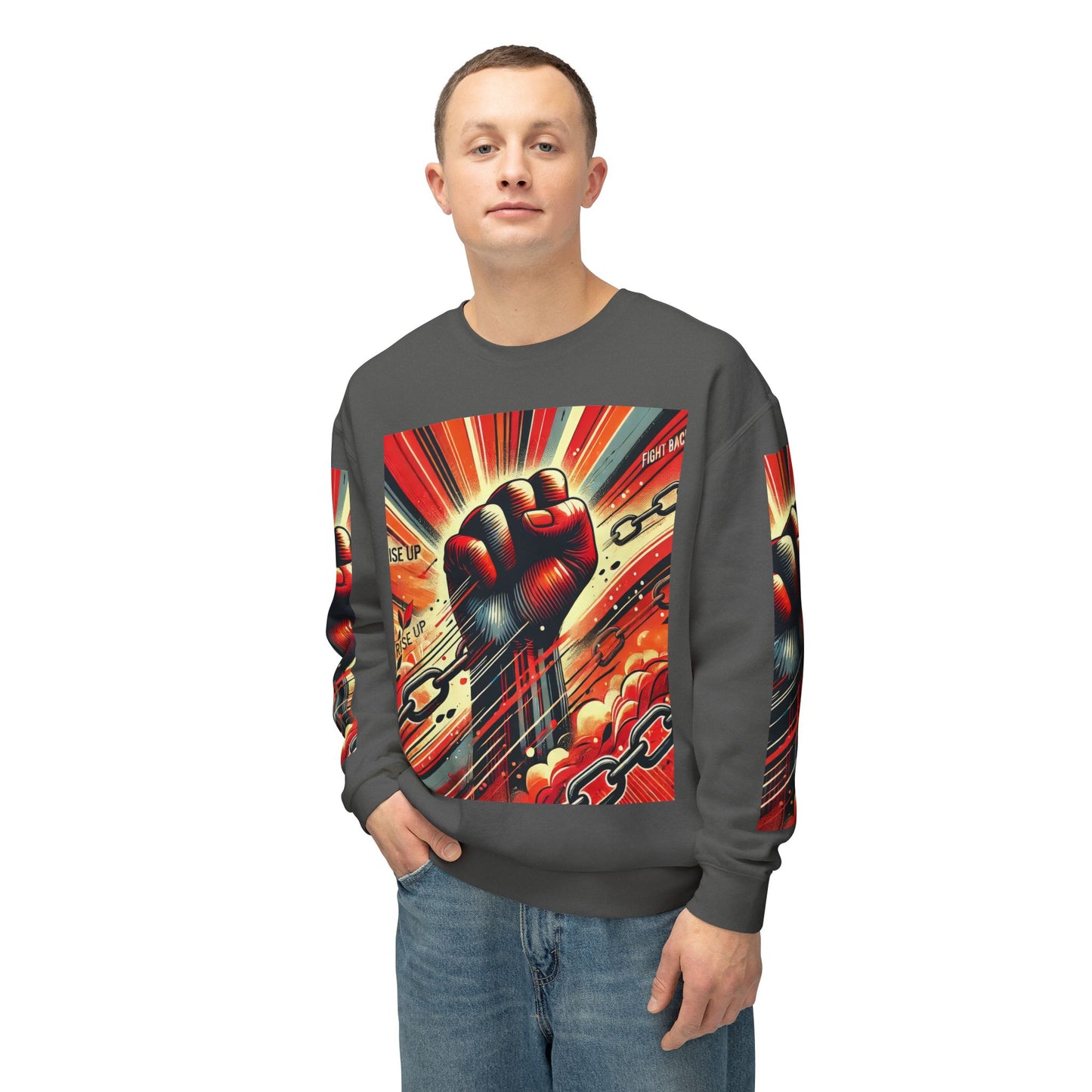 Unisex Lightweight Crewneck Sweatshirt