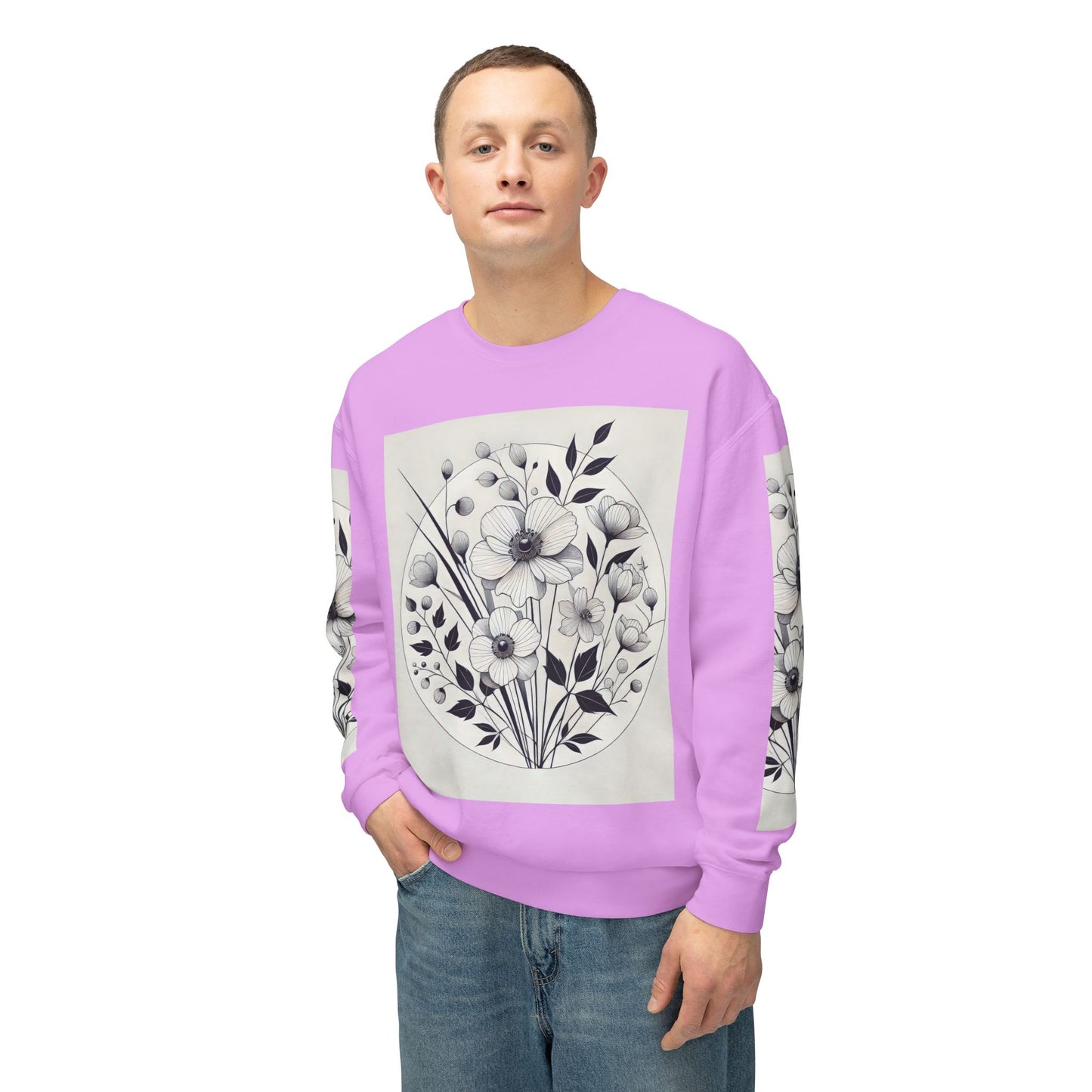 Unisex Lightweight Crewneck Sweatshirt