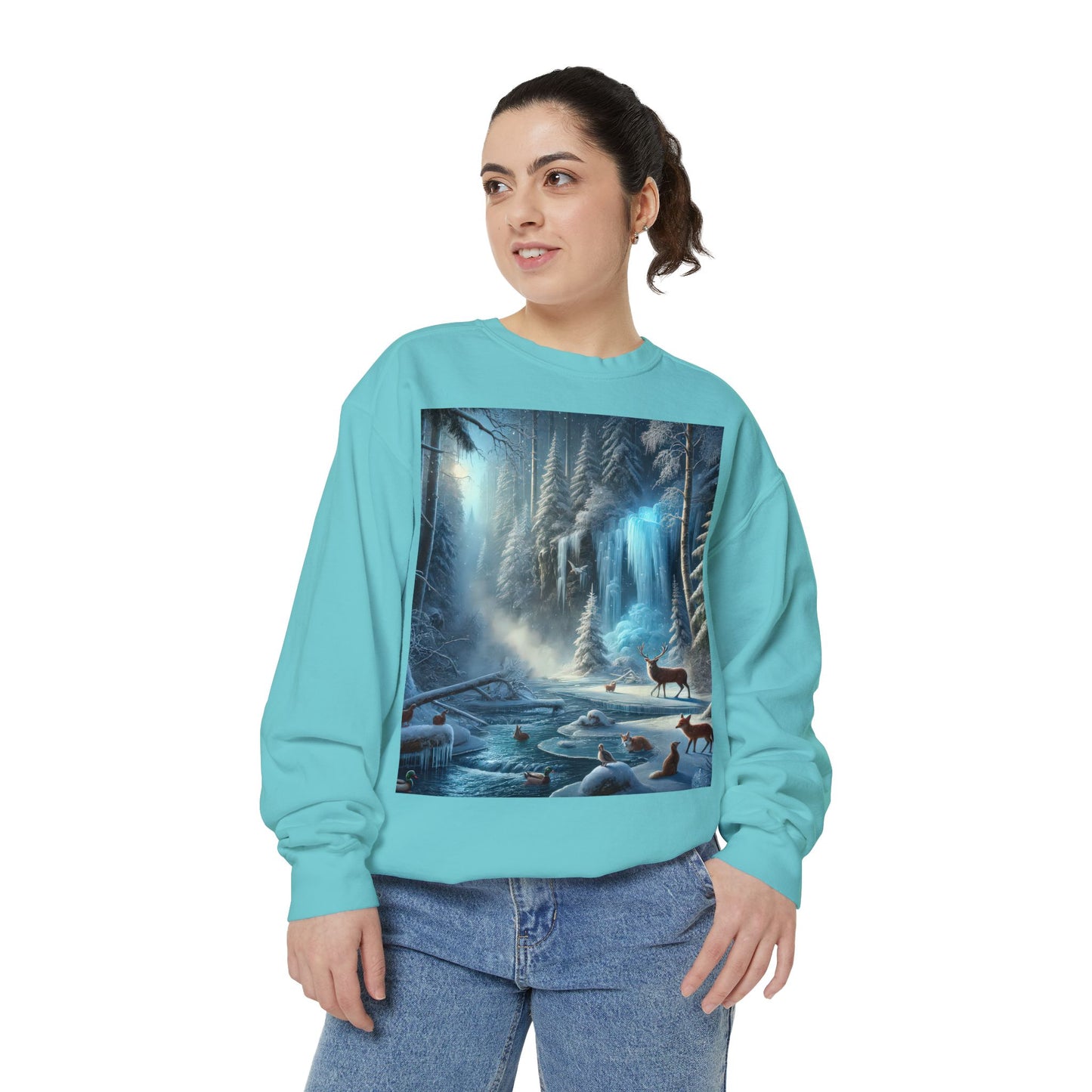 Unisex Garment-Dyed Sweatshirt