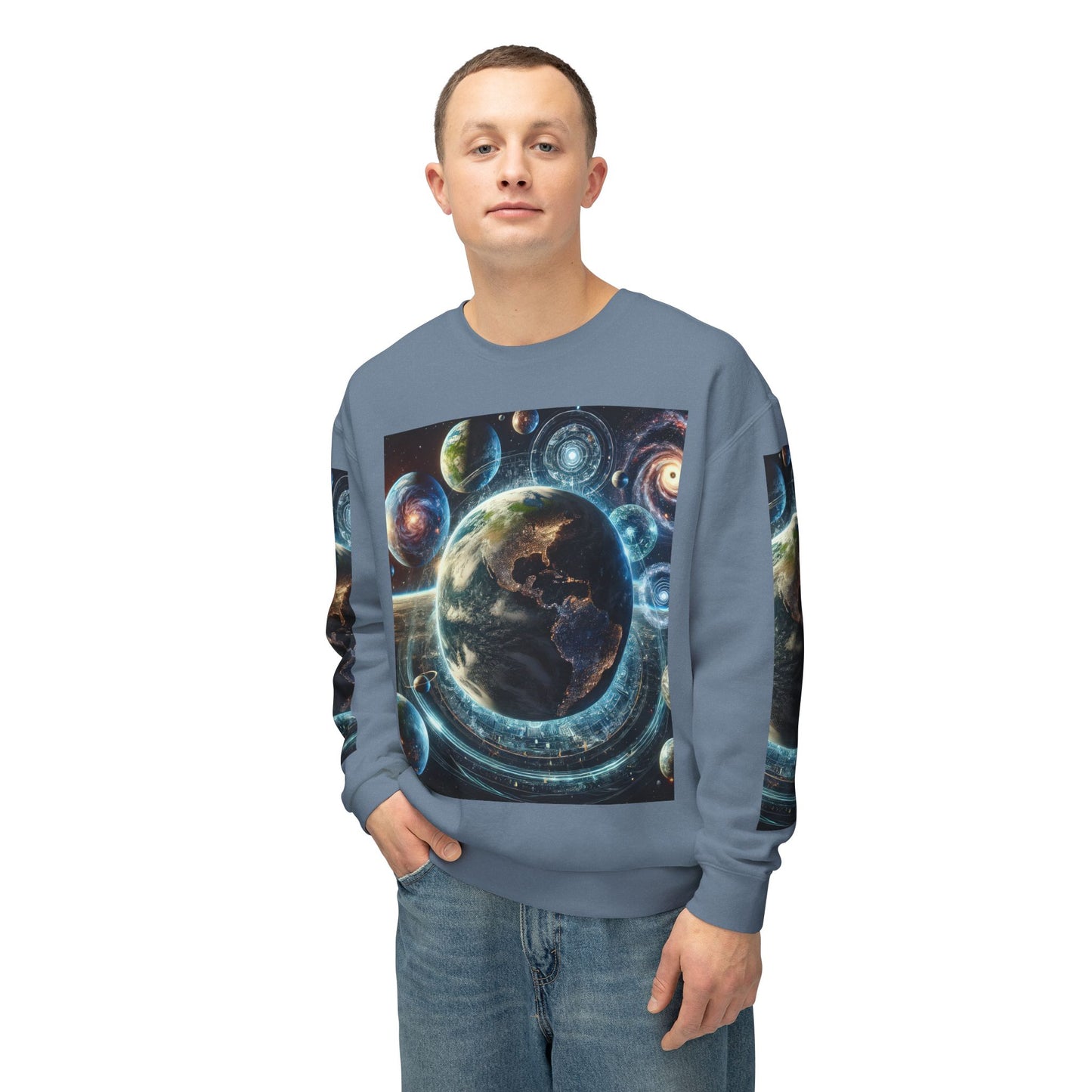 Unisex Lightweight Crewneck Sweatshirt