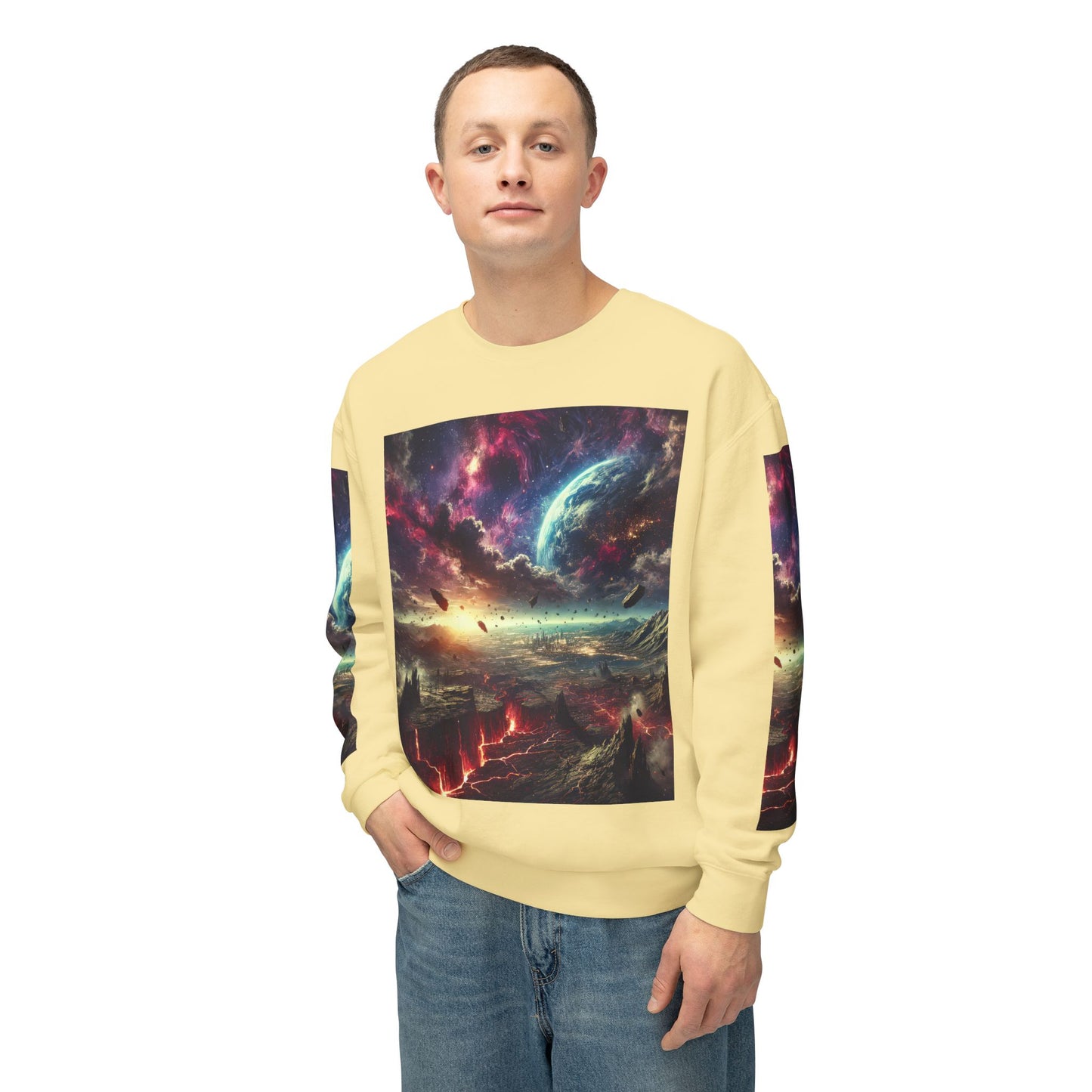 Unisex Lightweight Crewneck Sweatshirt