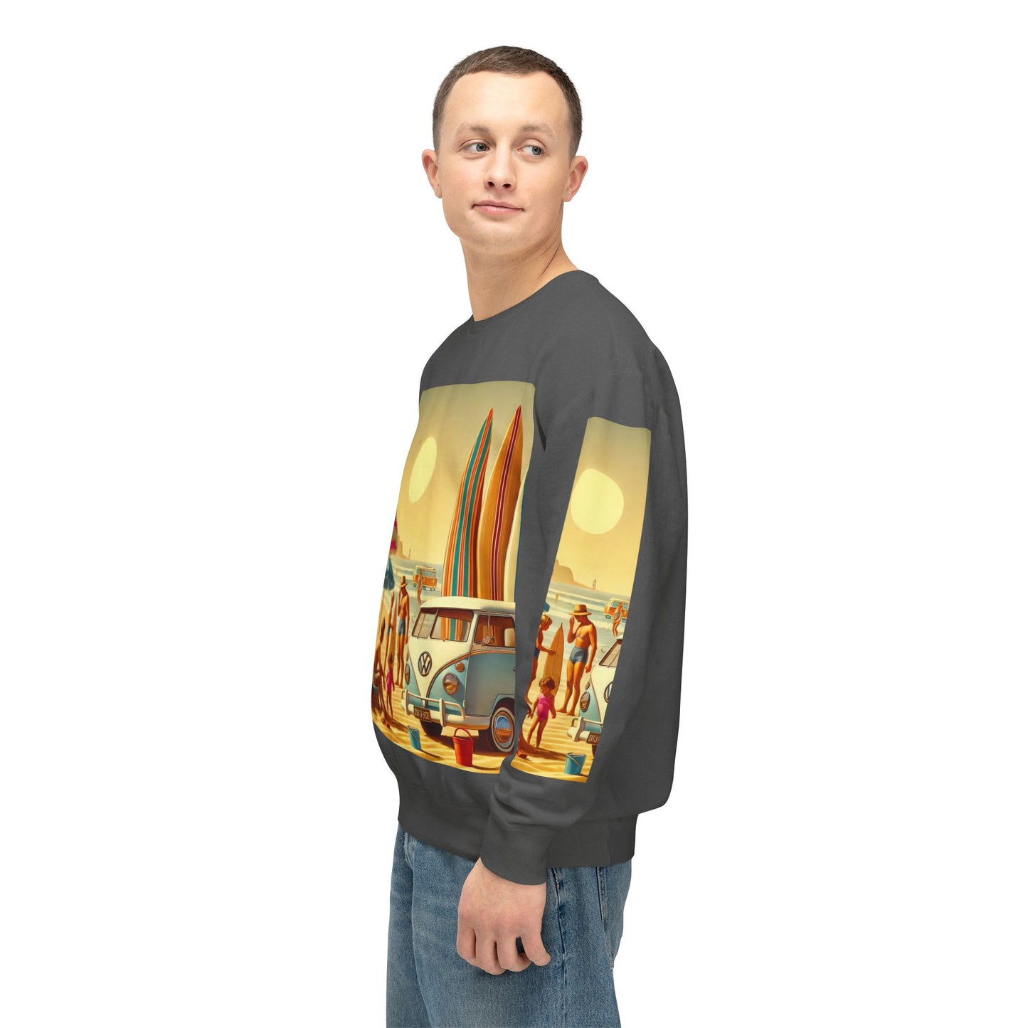 Unisex Lightweight Crewneck Sweatshirt