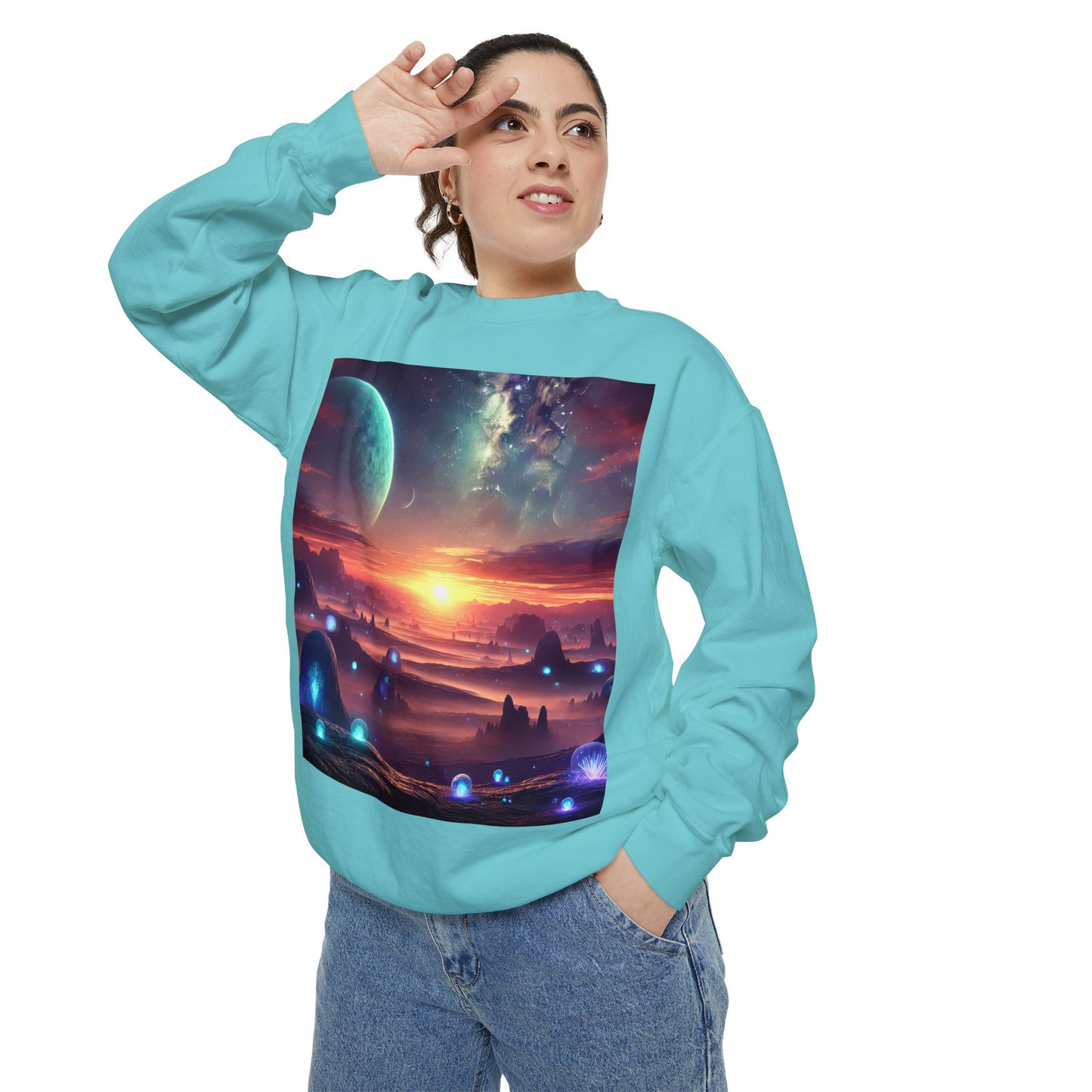 Unisex Garment-Dyed Sweatshirt