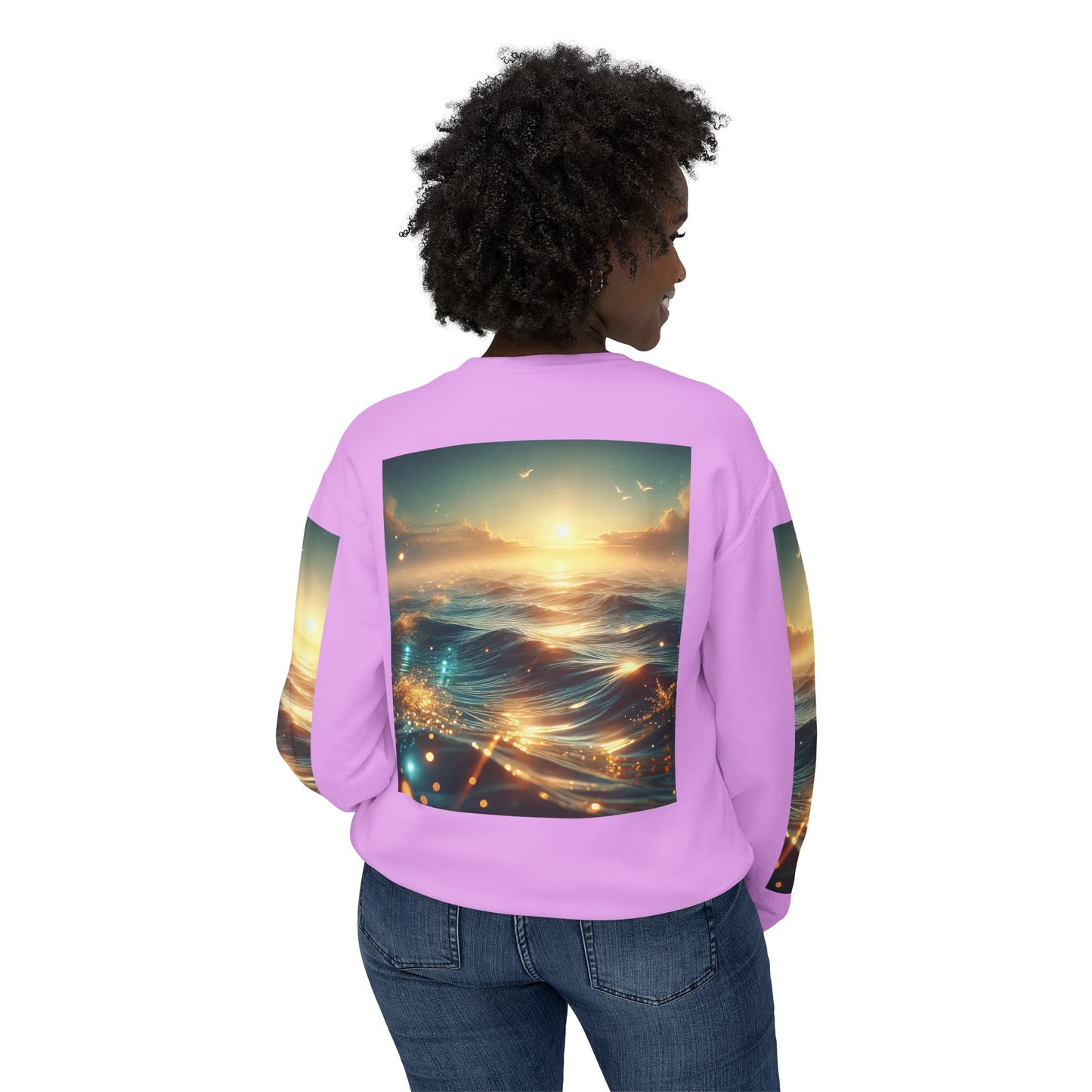 Unisex Lightweight Crewneck Sweatshirt