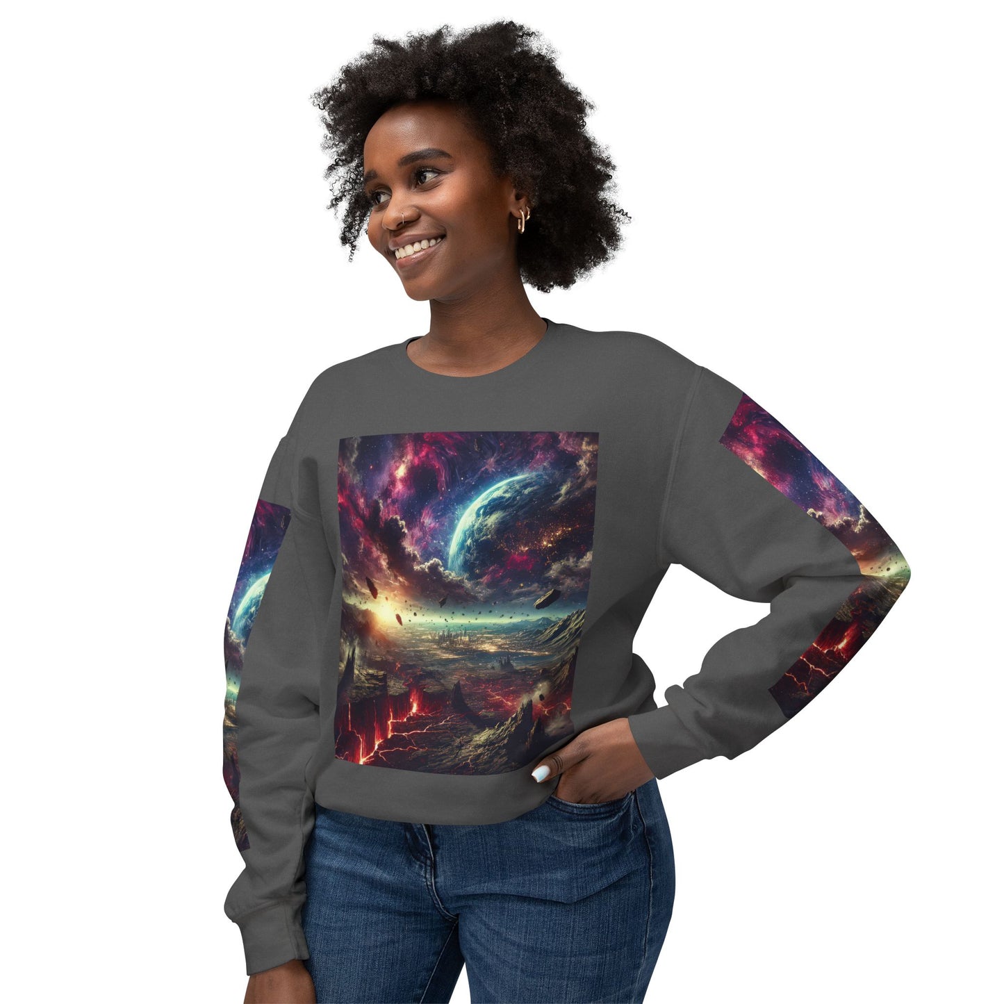 Unisex Lightweight Crewneck Sweatshirt