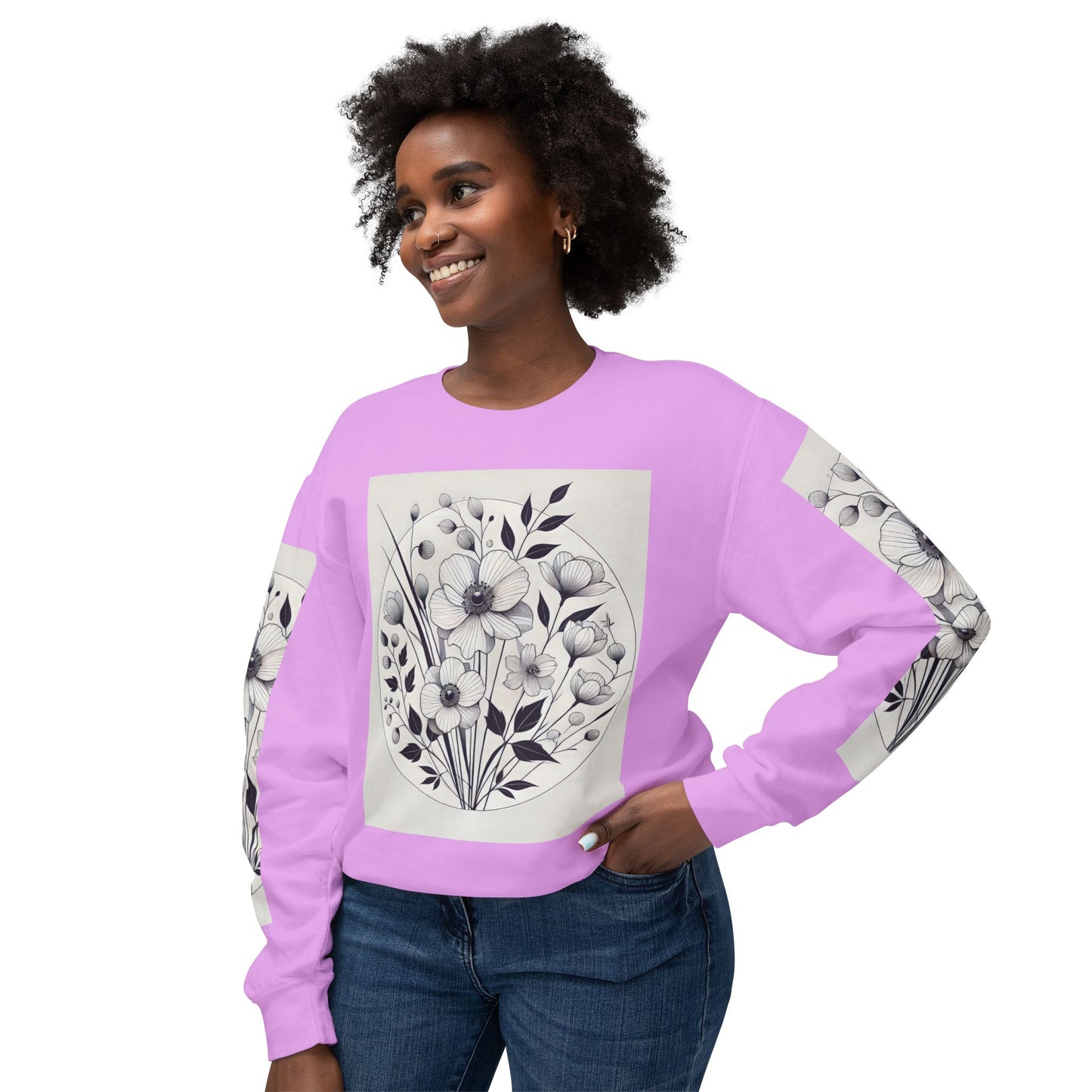 Unisex Lightweight Crewneck Sweatshirt