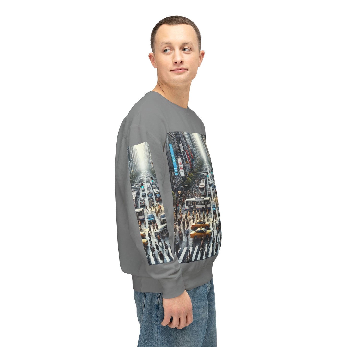 Unisex Lightweight Crewneck Sweatshirt