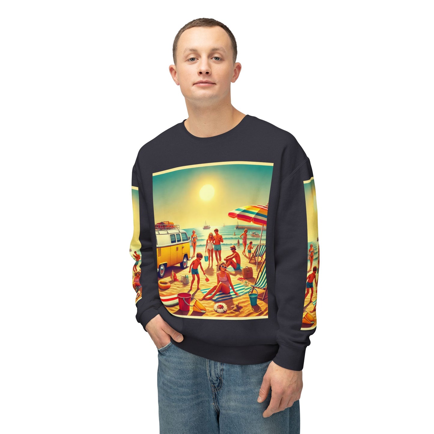 Unisex Lightweight Crewneck Sweatshirt