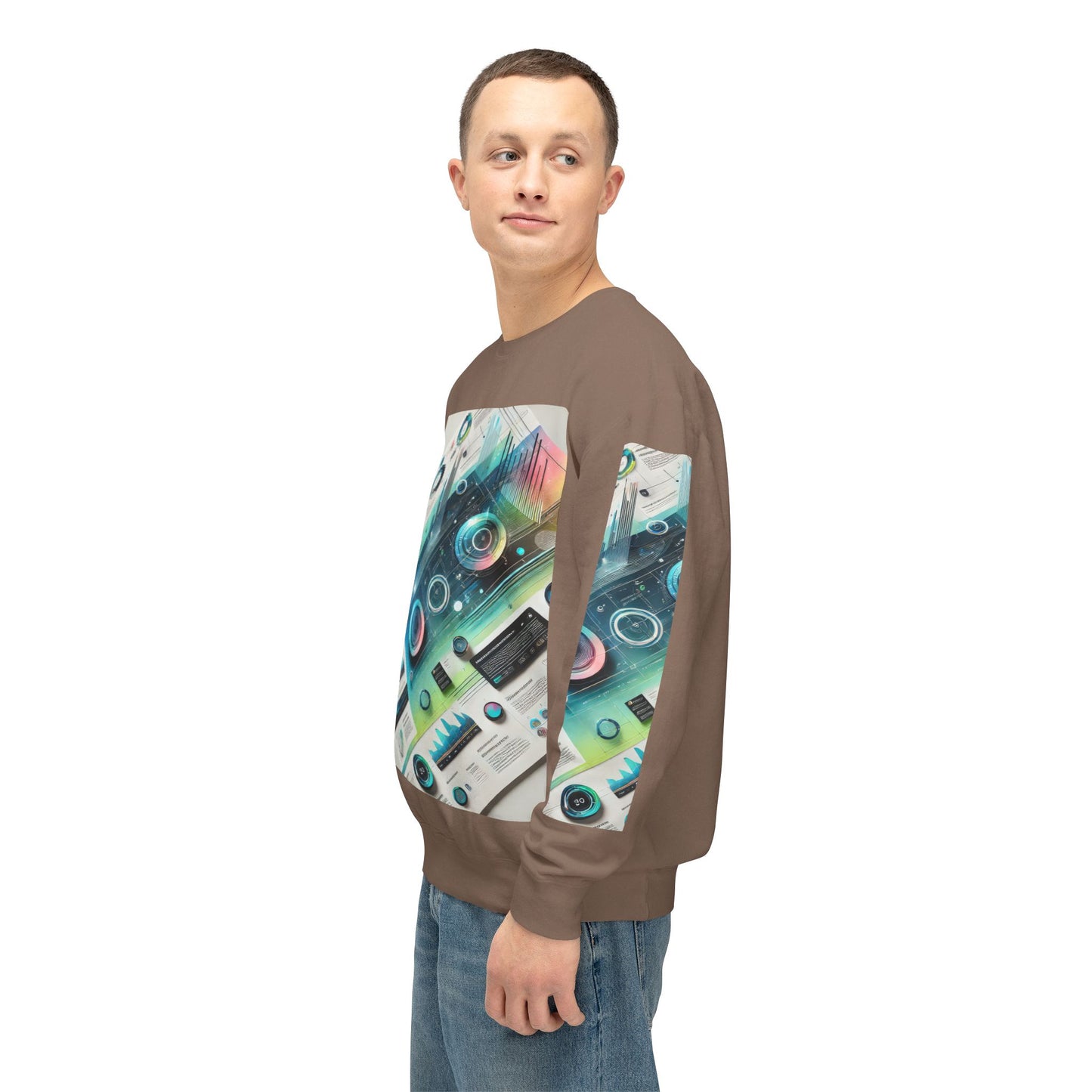 Unisex Lightweight Crewneck Sweatshirt