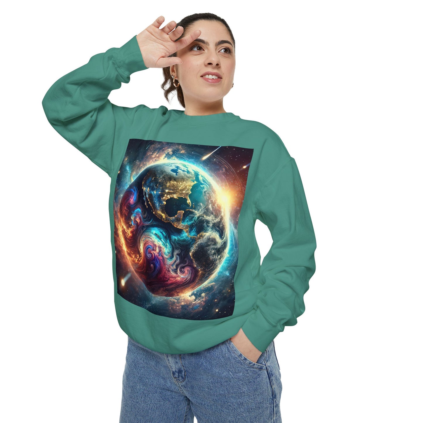 Unisex Garment-Dyed Sweatshirt