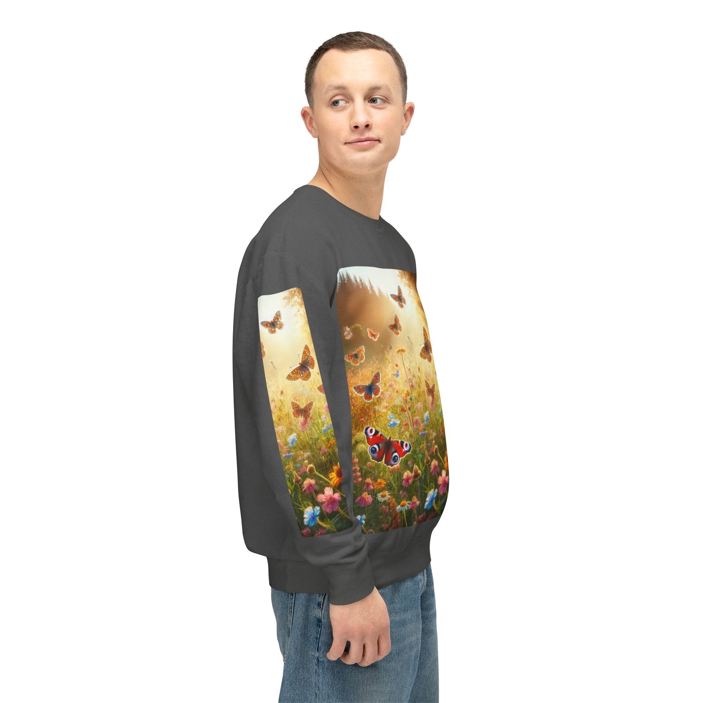 Unisex Lightweight Crewneck Sweatshirt