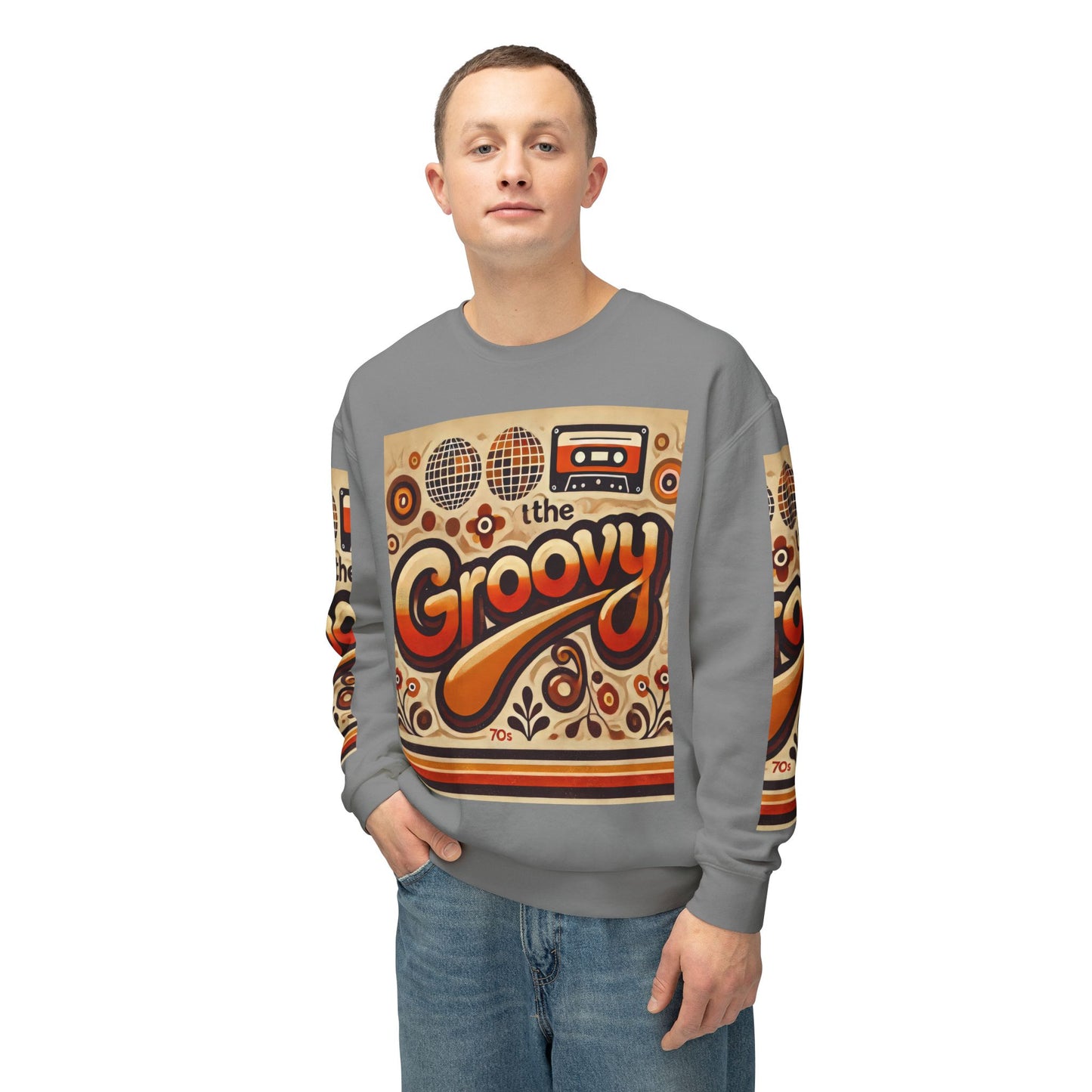 Unisex Lightweight Crewneck Sweatshirt