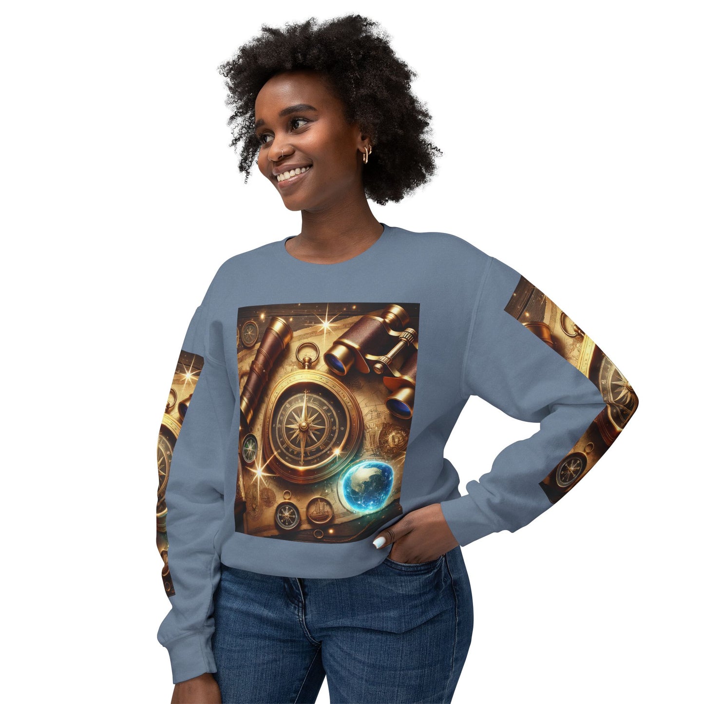 Unisex Lightweight Crewneck Sweatshirt