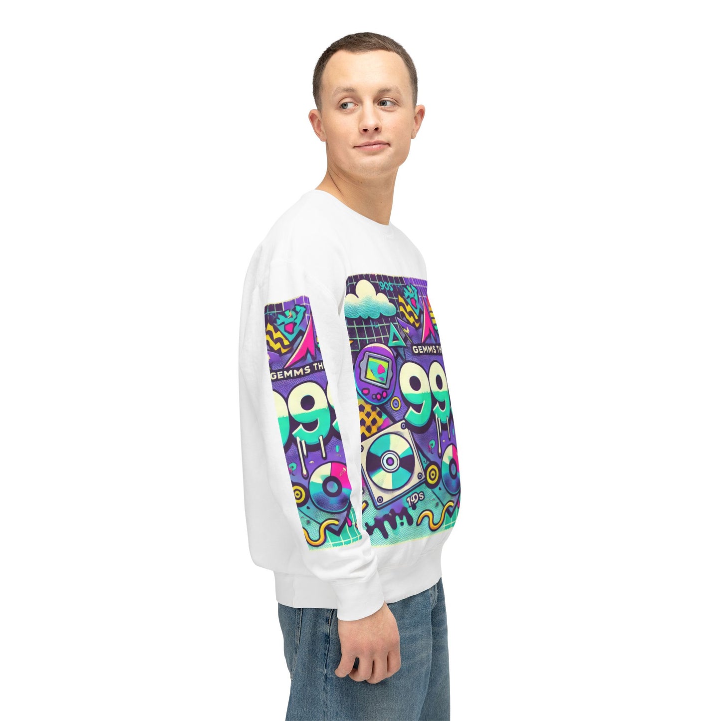 Unisex Lightweight Crewneck Sweatshirt