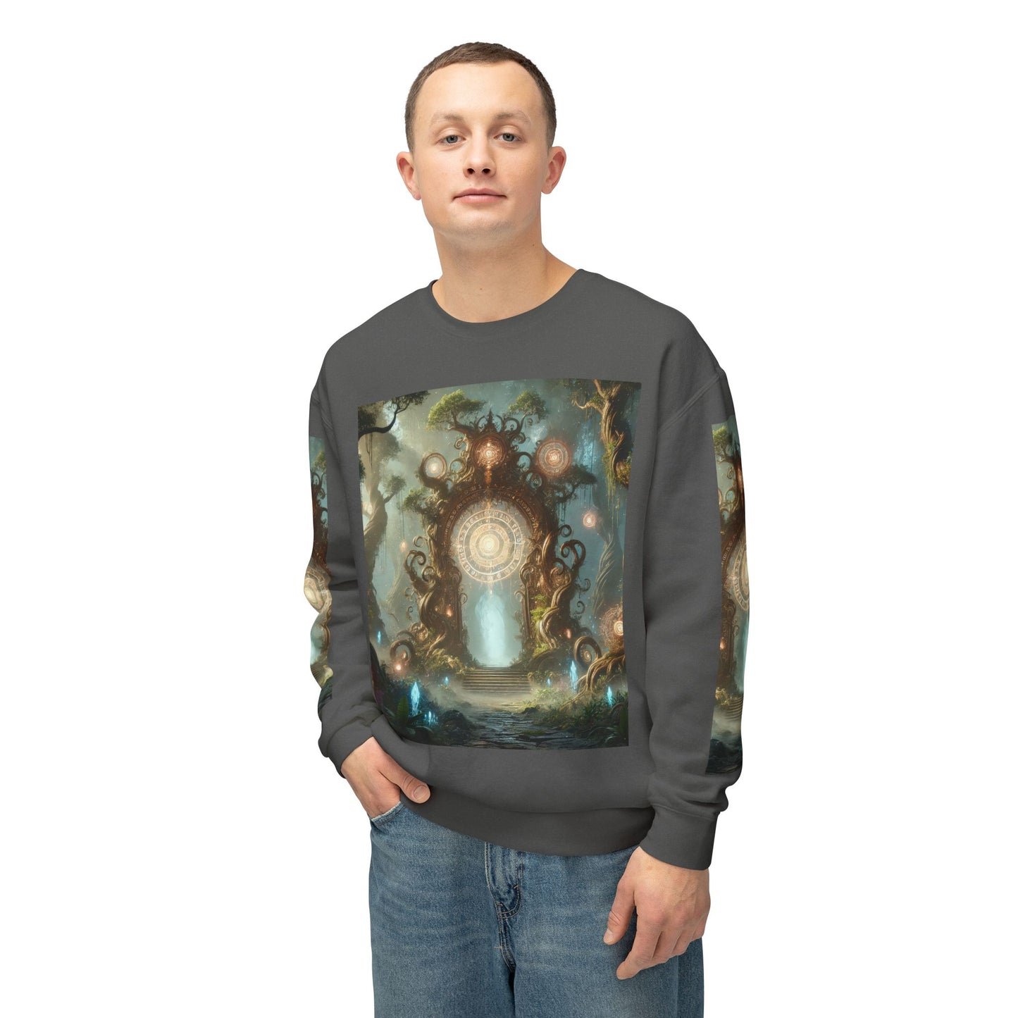 Unisex Lightweight Crewneck Sweatshirt