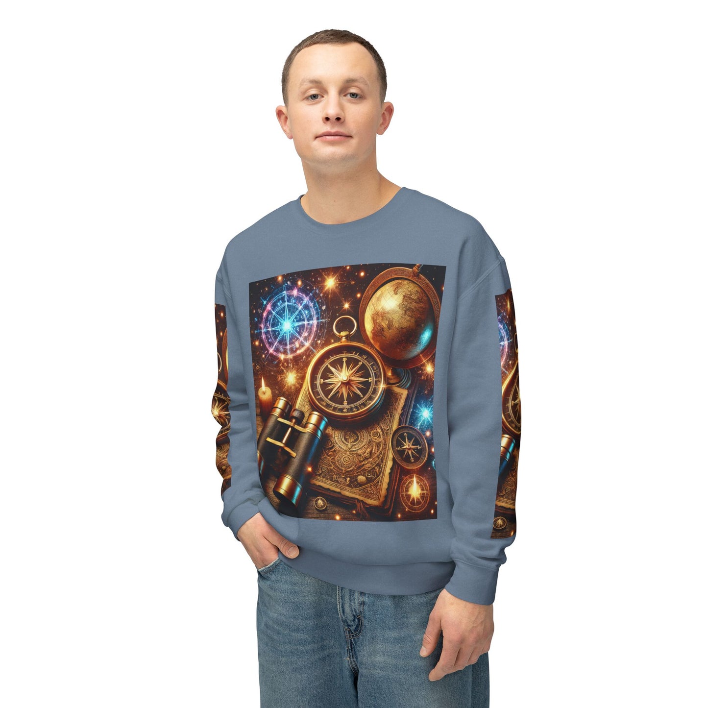 Unisex Lightweight Crewneck Sweatshirt