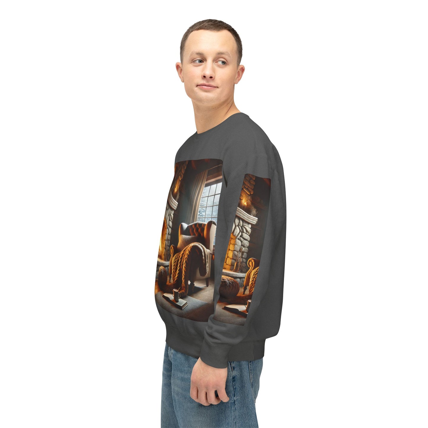 Unisex Lightweight Crewneck Sweatshirt