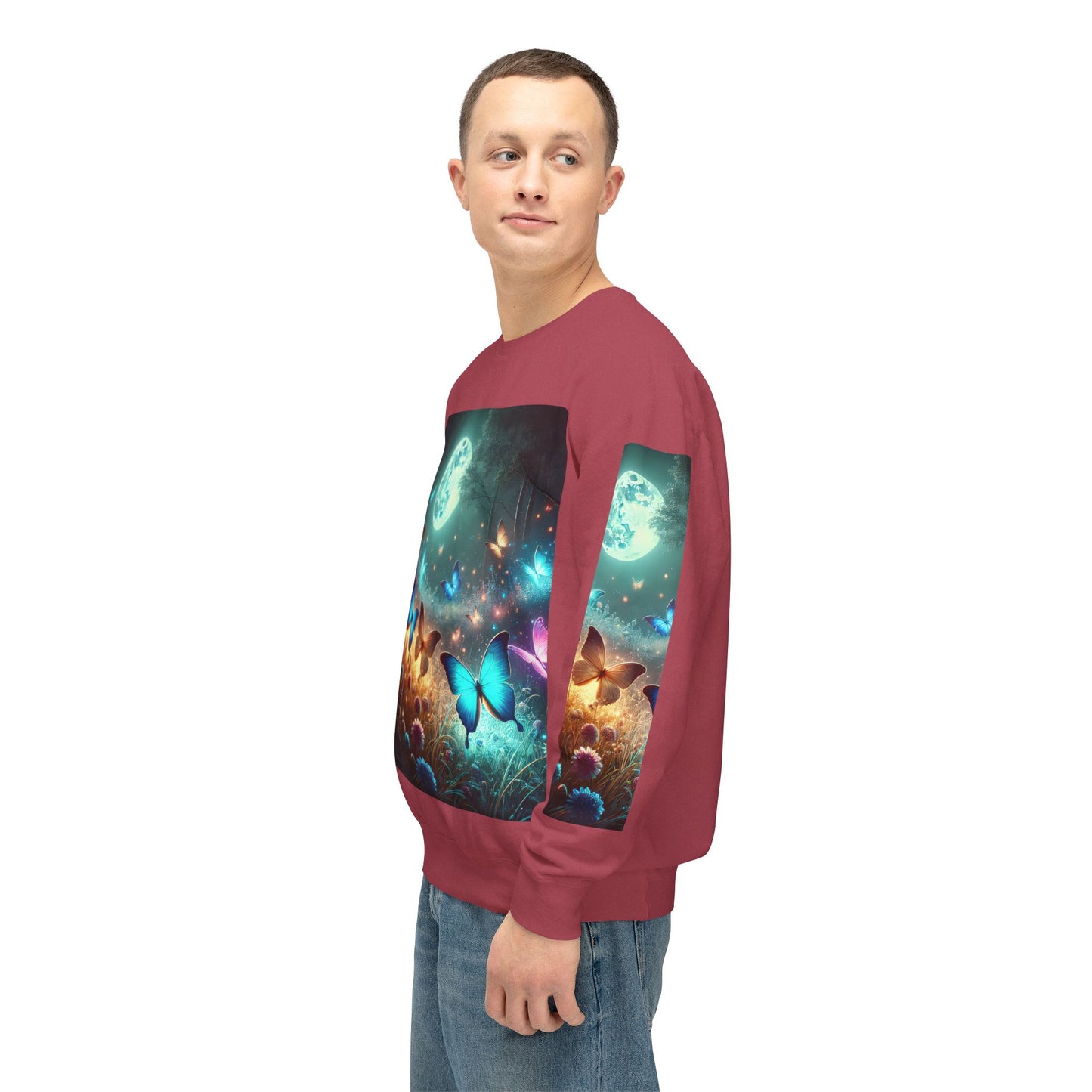 Unisex Lightweight Crewneck Sweatshirt