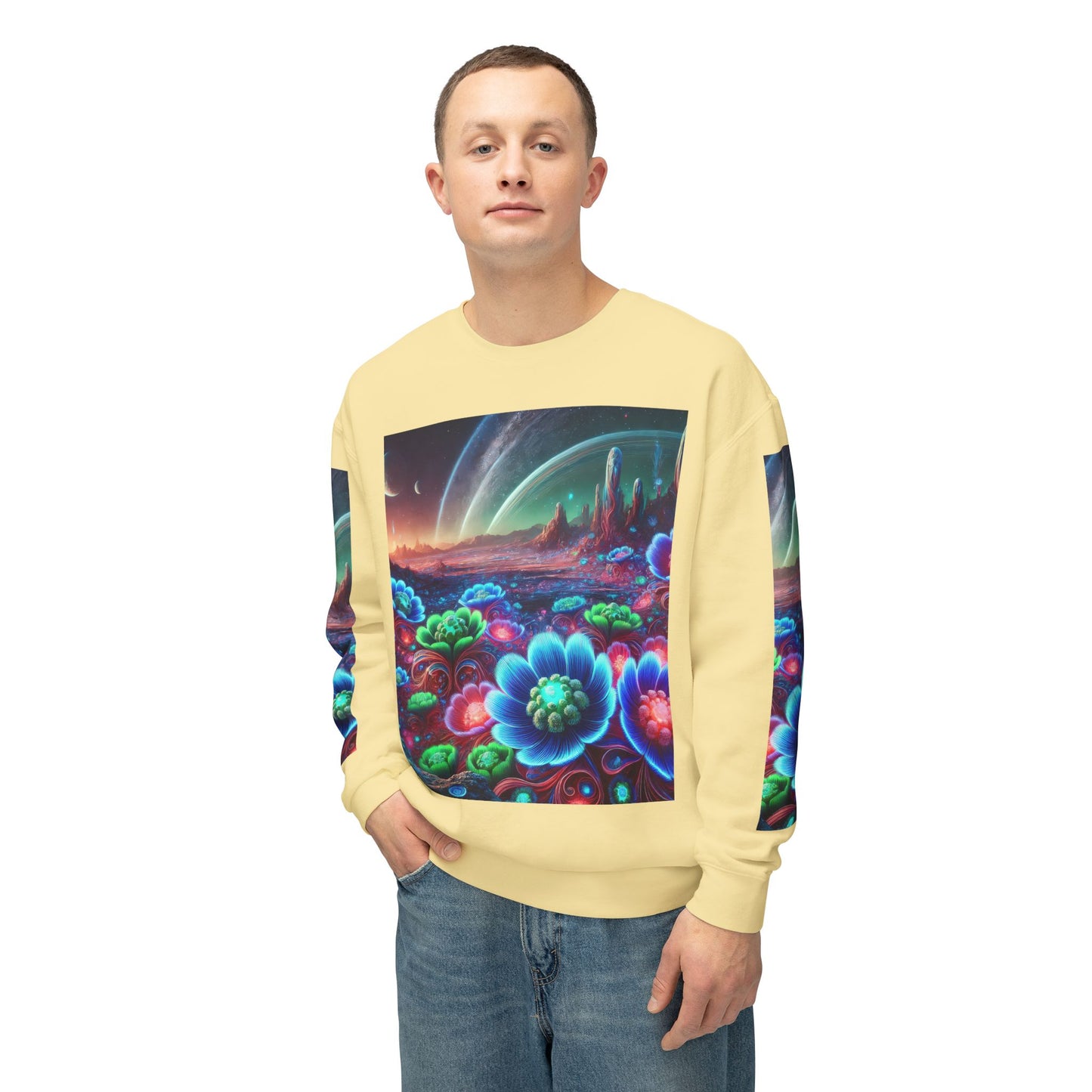 Unisex Lightweight Crewneck Sweatshirt