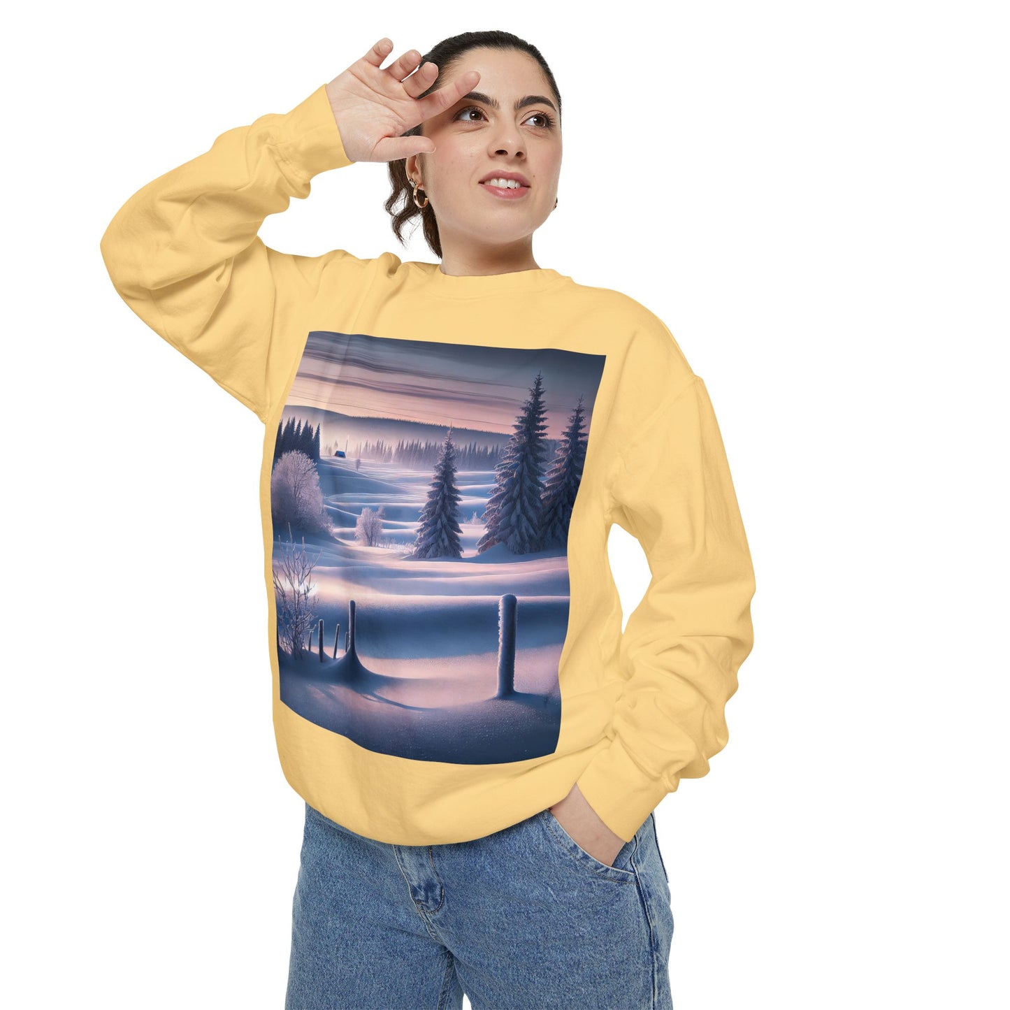 Unisex Garment-Dyed Sweatshirt