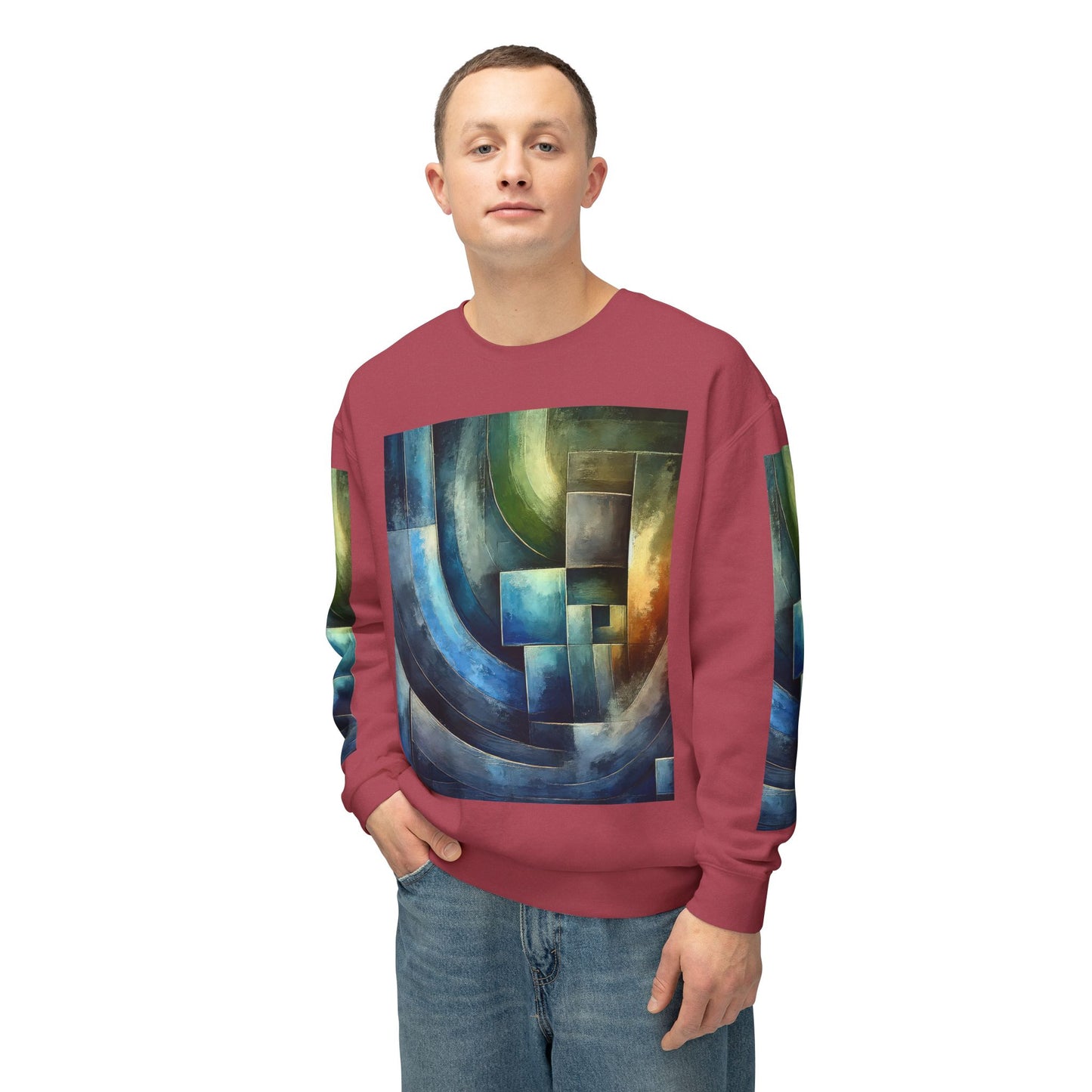 Unisex Lightweight Crewneck Sweatshirt