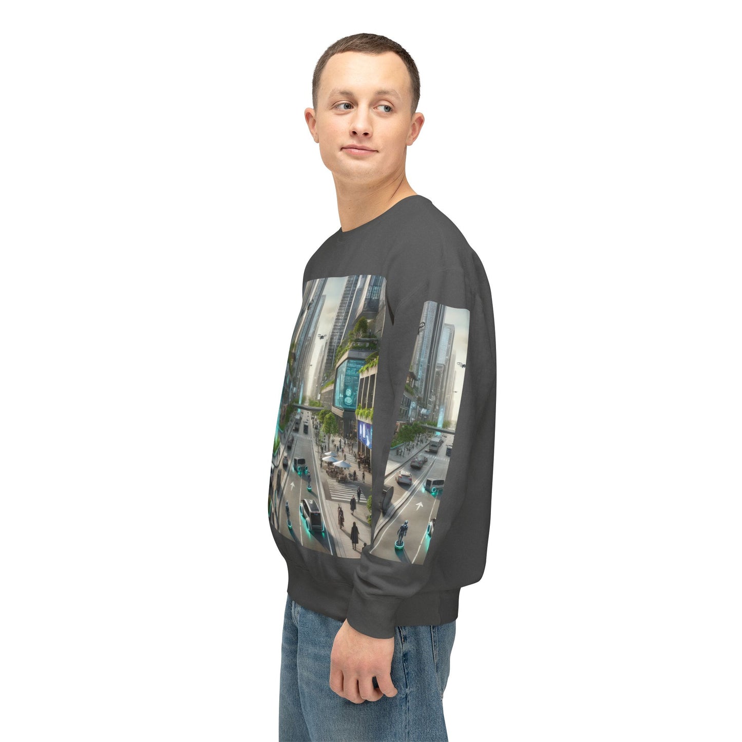 Unisex Lightweight Crewneck Sweatshirt