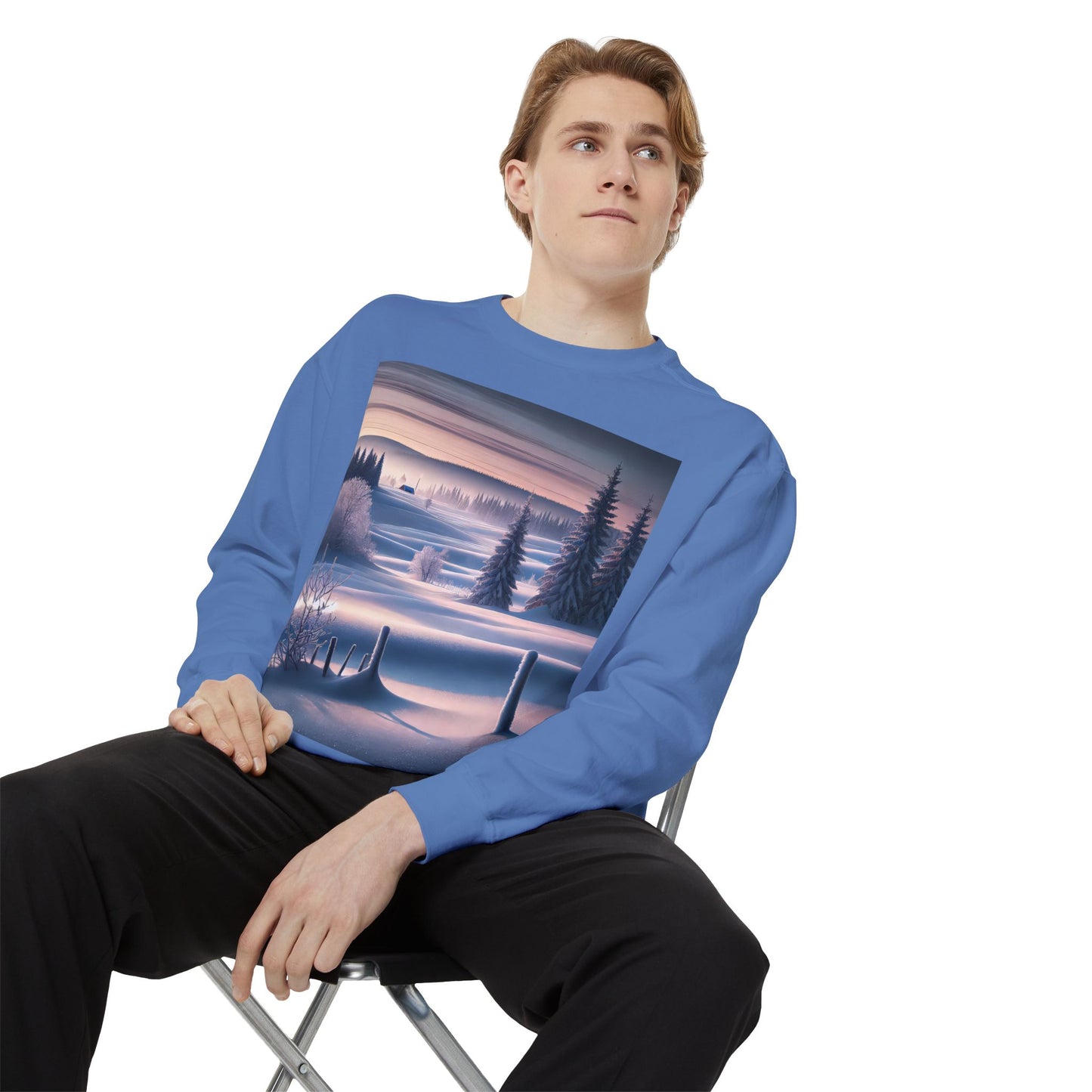 Unisex Garment-Dyed Sweatshirt