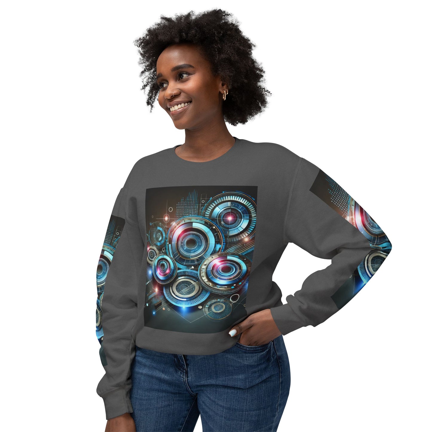 Unisex Lightweight Crewneck Sweatshirt