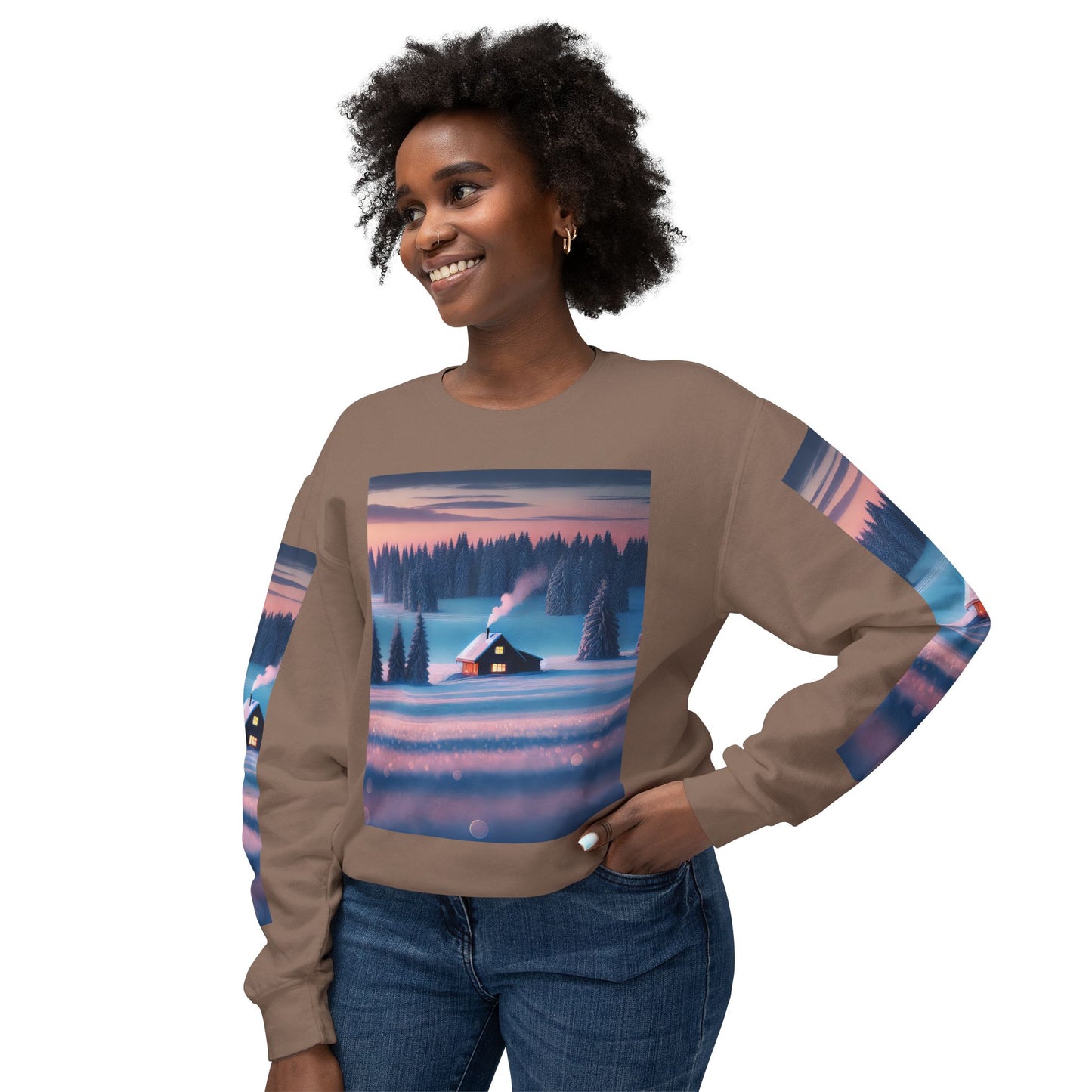 Unisex Lightweight Crewneck Sweatshirt