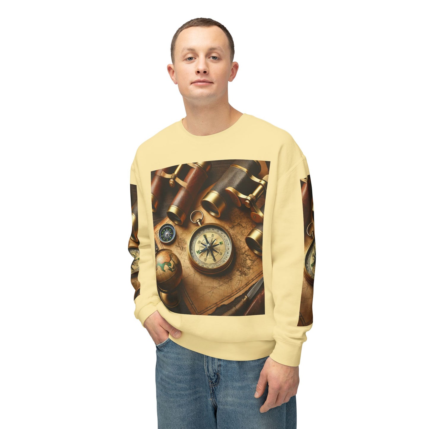 Unisex Lightweight Crewneck Sweatshirt