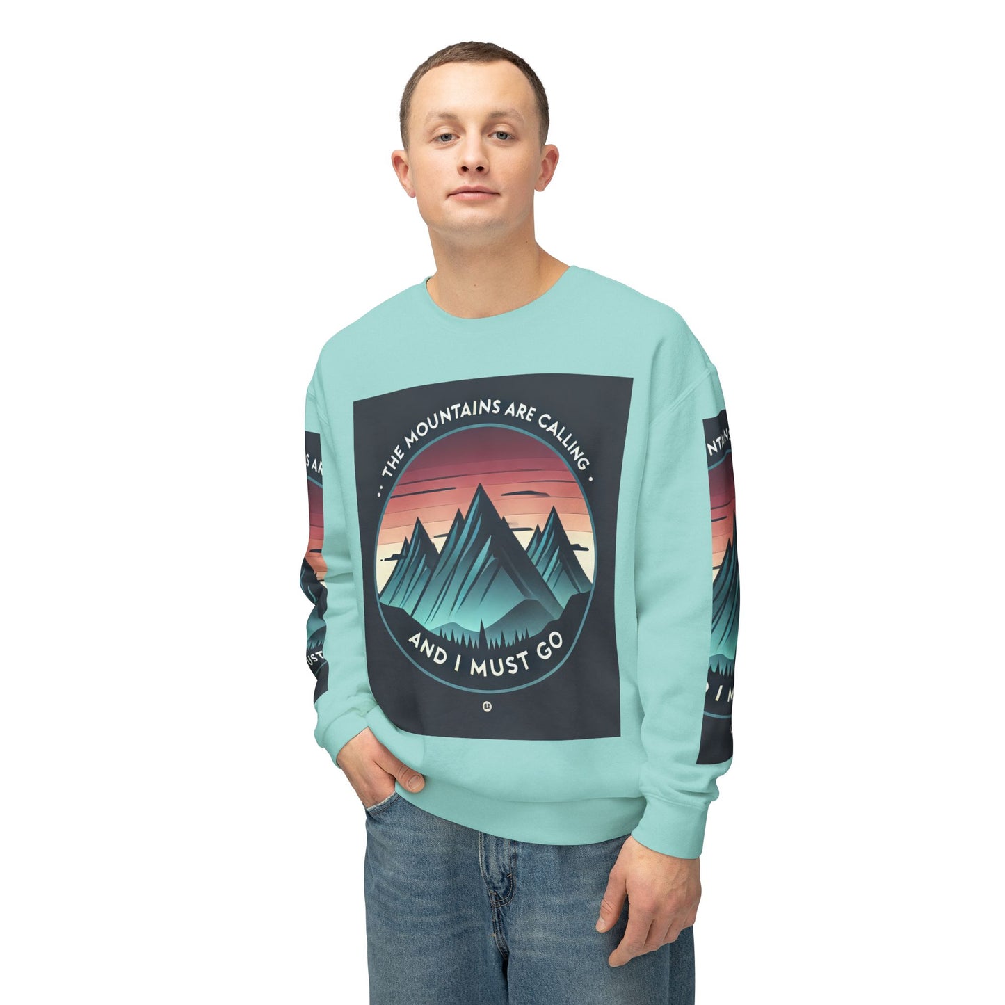 Unisex Lightweight Crewneck Sweatshirt