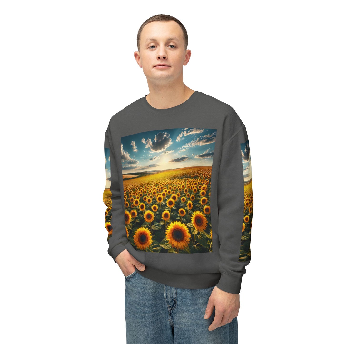 Unisex Lightweight Crewneck Sweatshirt