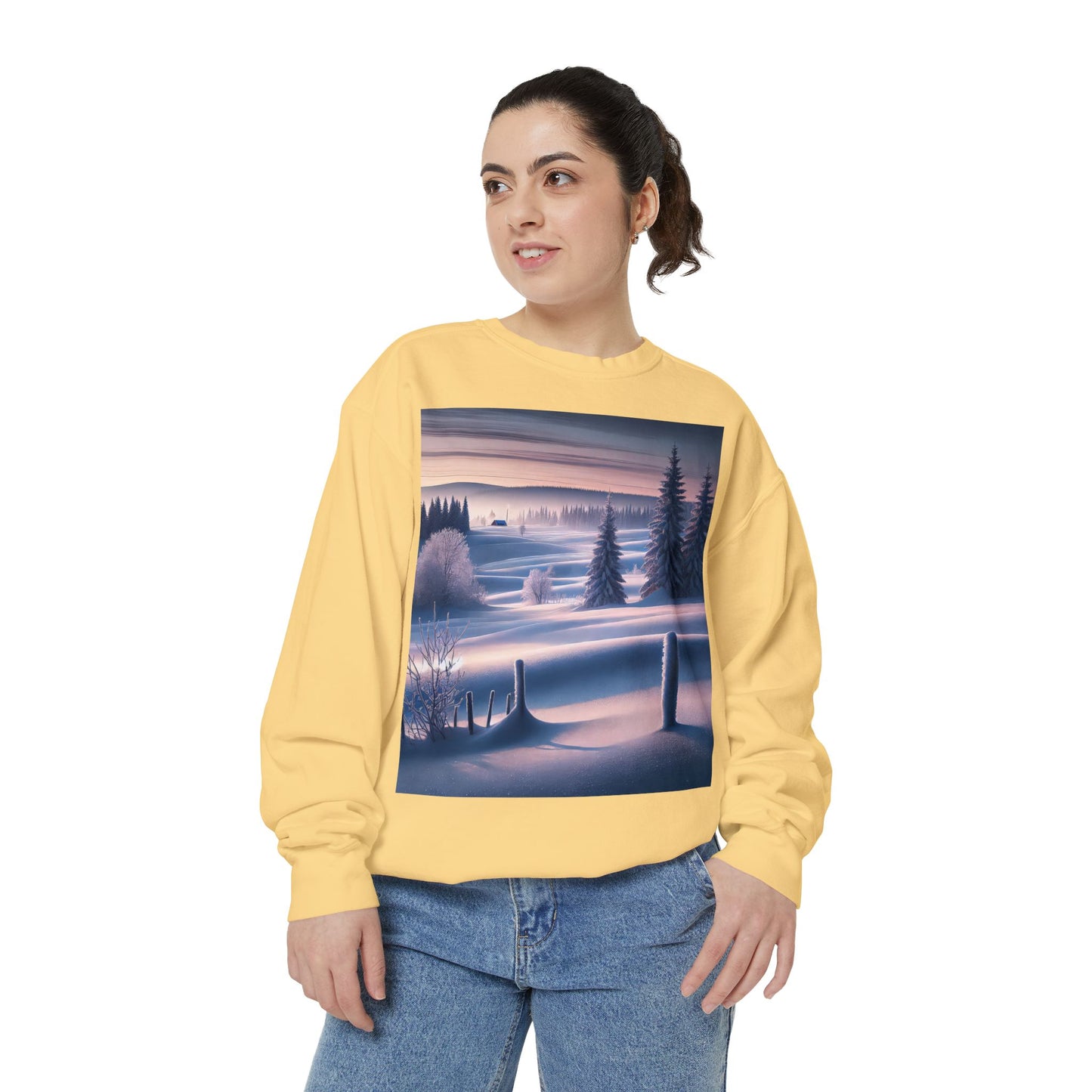 Unisex Garment-Dyed Sweatshirt