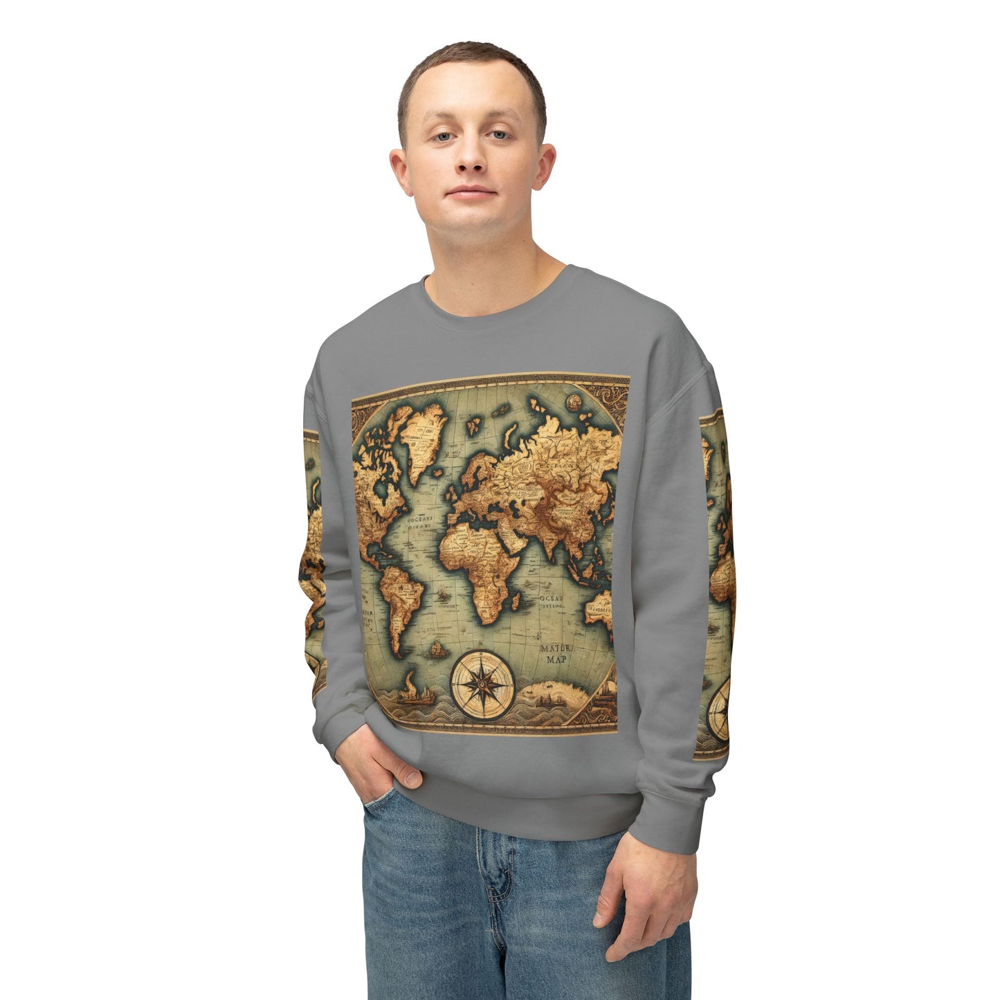 Unisex Lightweight Crewneck Sweatshirt