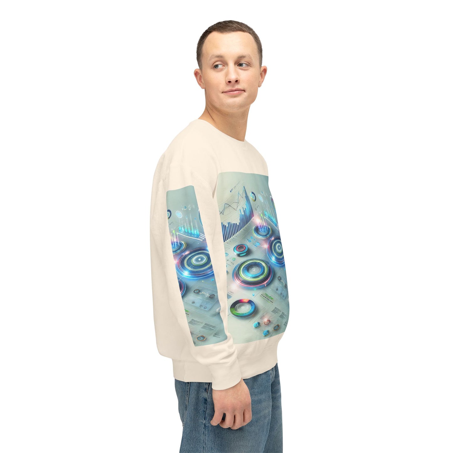 Unisex Lightweight Crewneck Sweatshirt