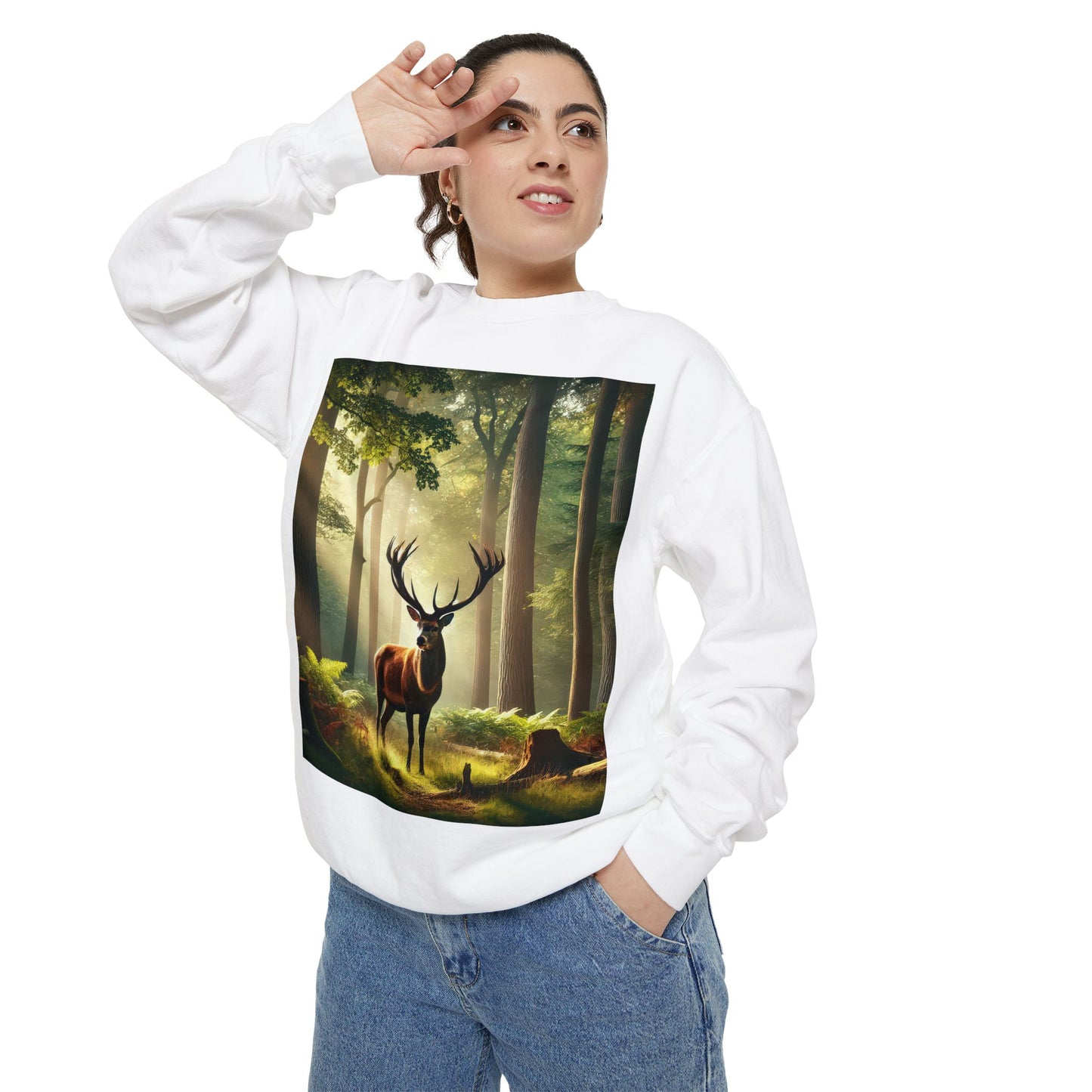 Unisex Garment-Dyed Sweatshirt