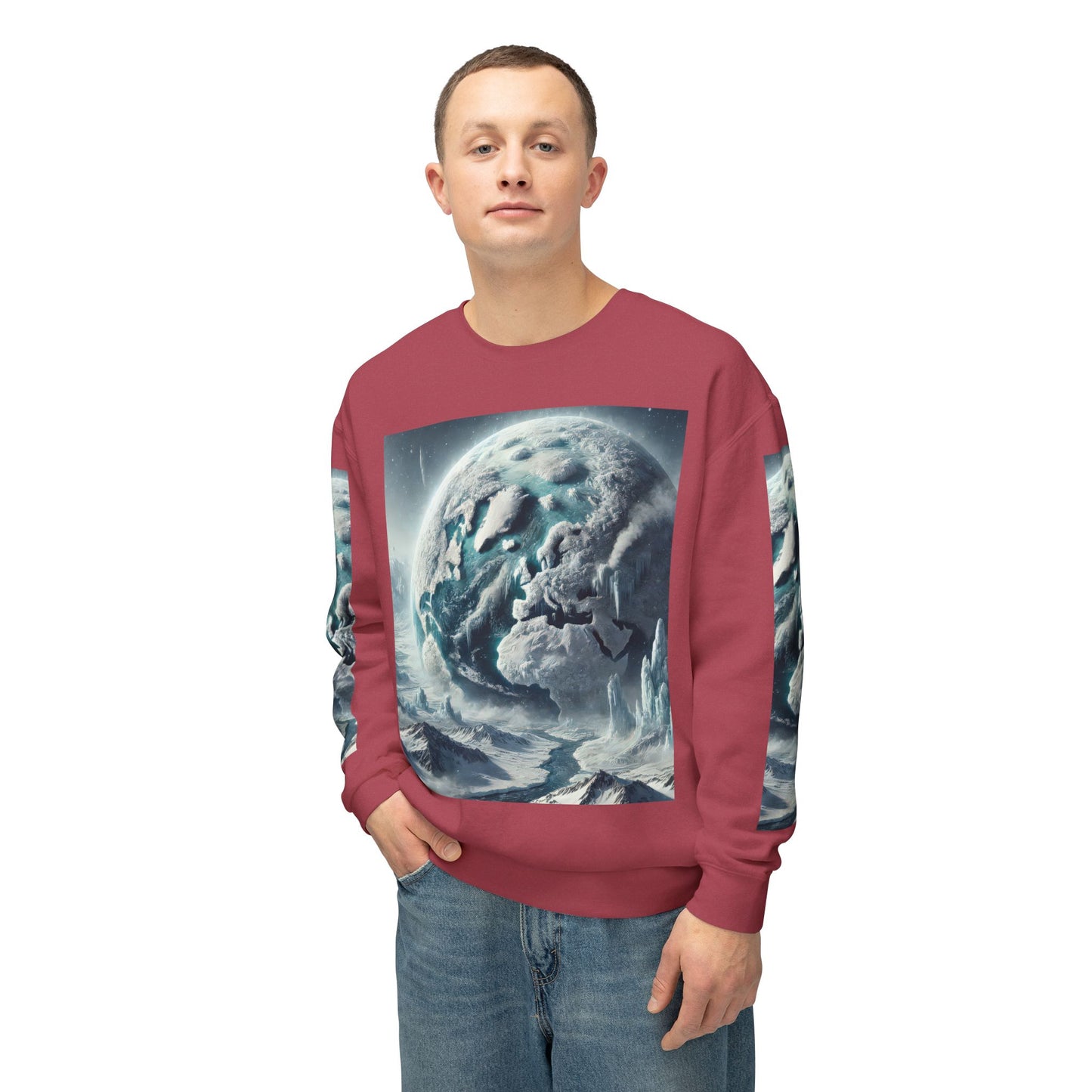 Unisex Lightweight Crewneck Sweatshirt