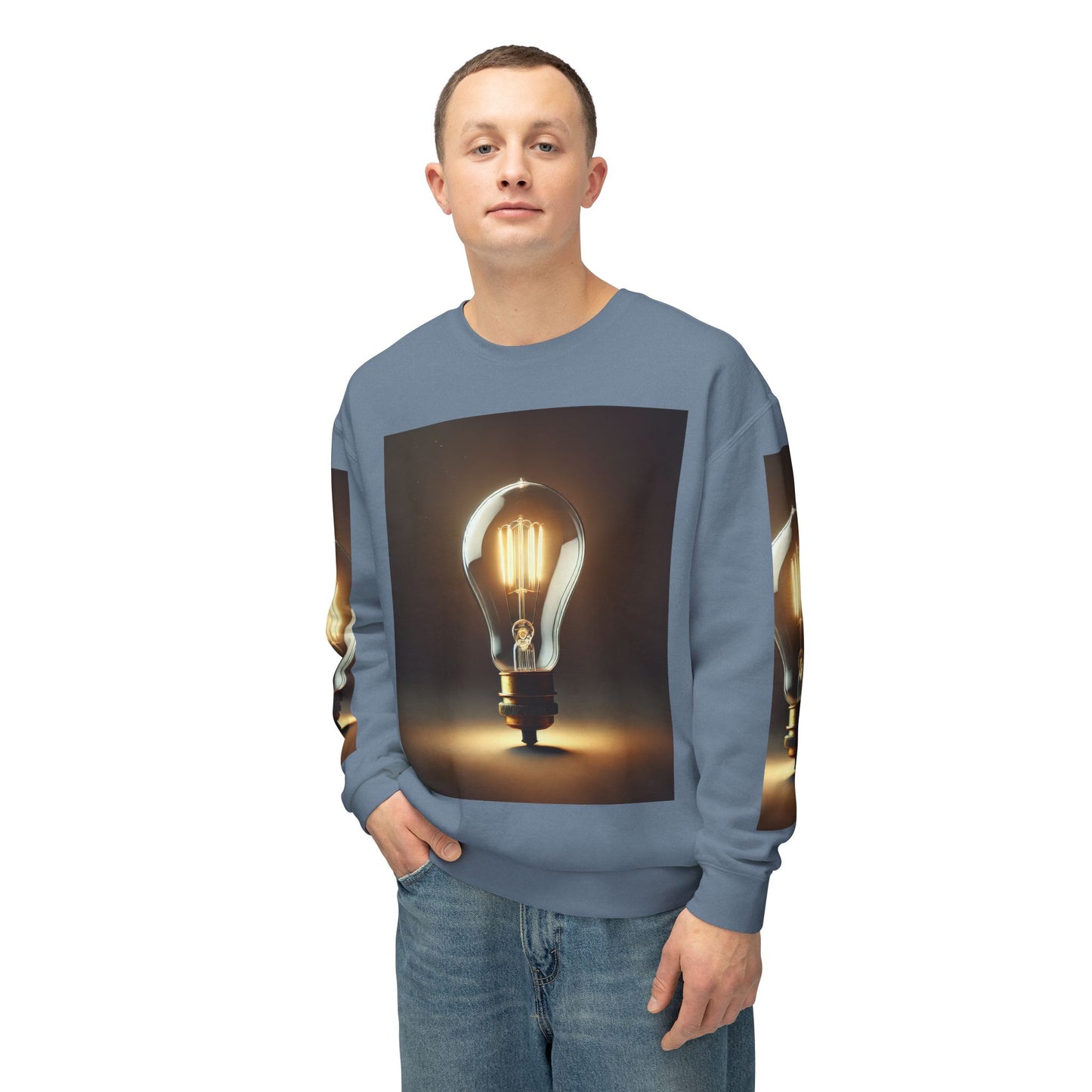 Unisex Lightweight Crewneck Sweatshirt