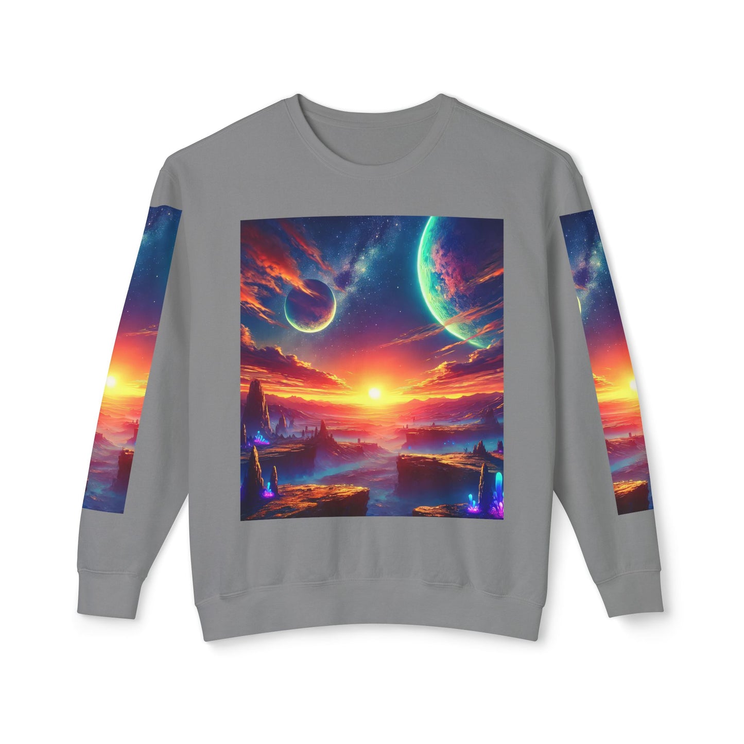 Unisex Lightweight Crewneck Sweatshirt