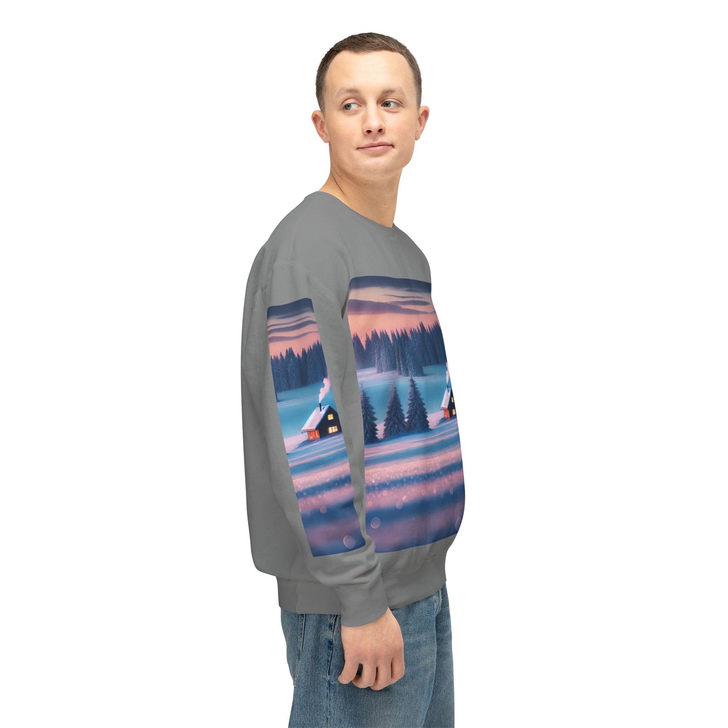 Unisex Lightweight Crewneck Sweatshirt