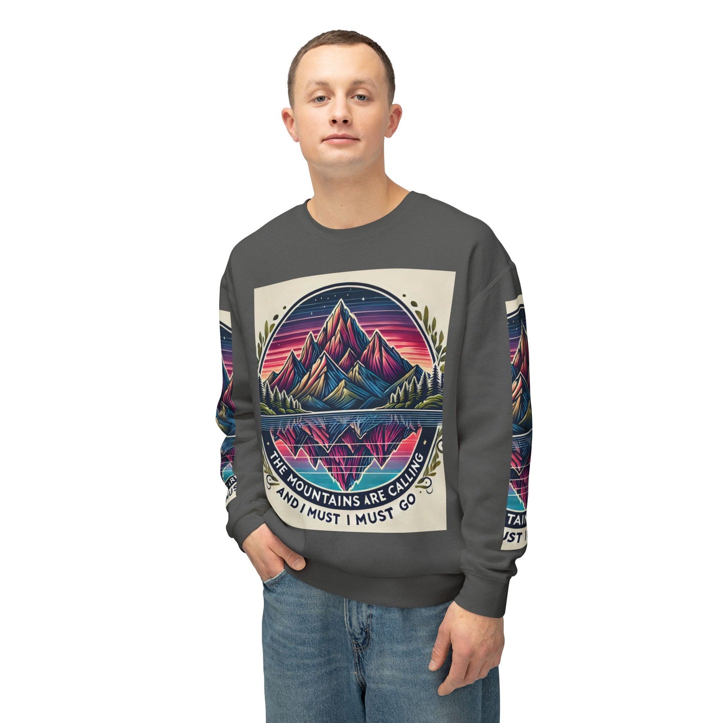 Unisex Lightweight Crewneck Sweatshirt