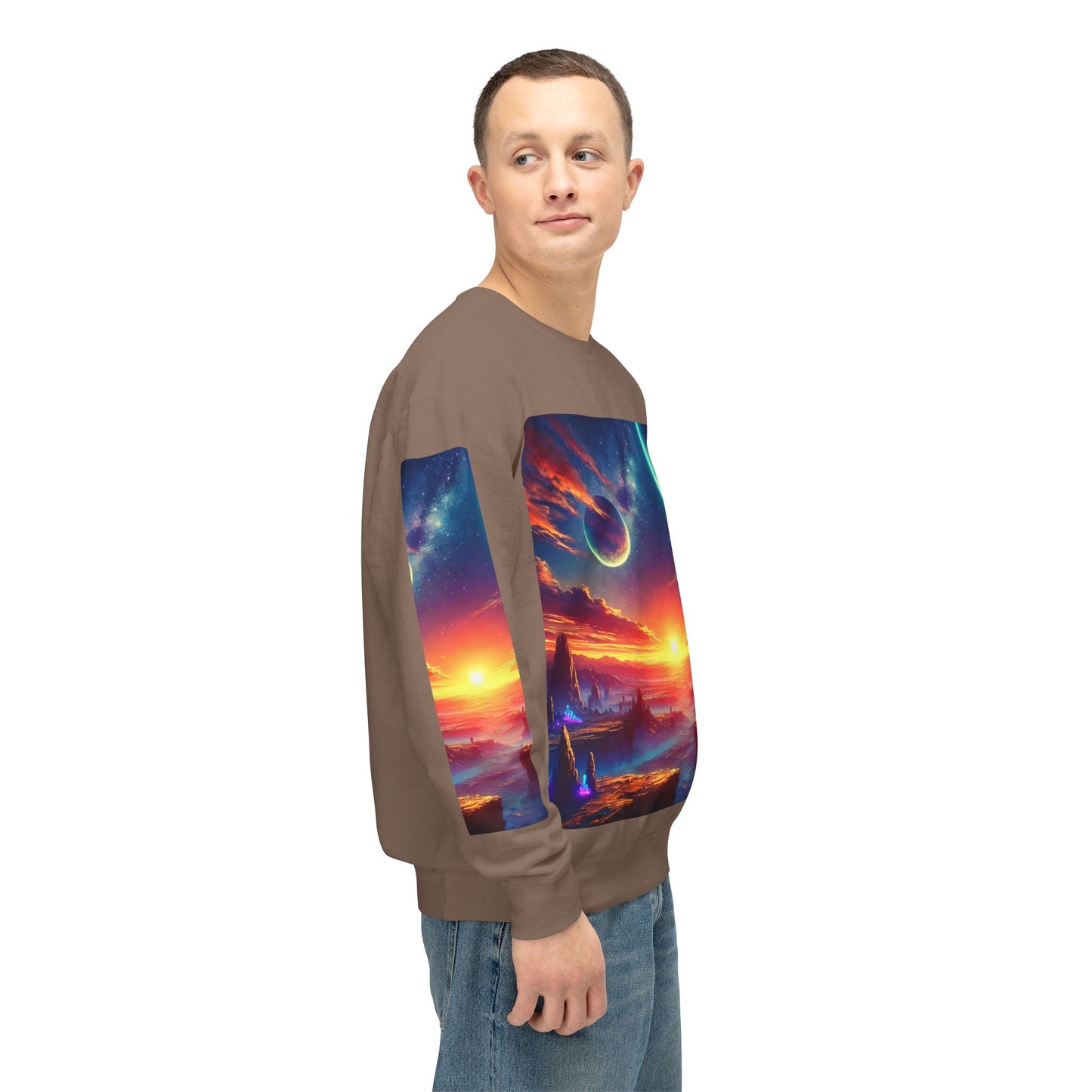 Unisex Lightweight Crewneck Sweatshirt