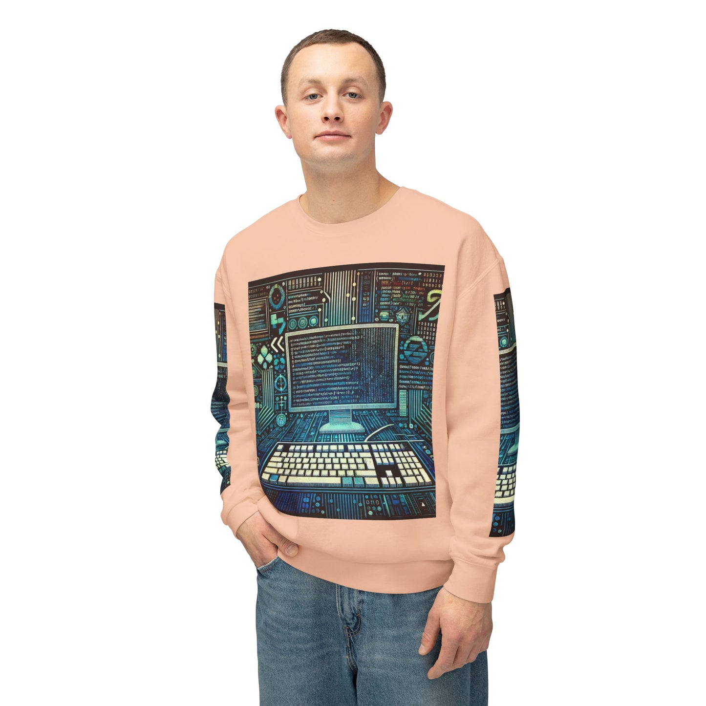 Unisex Lightweight Crewneck Sweatshirt